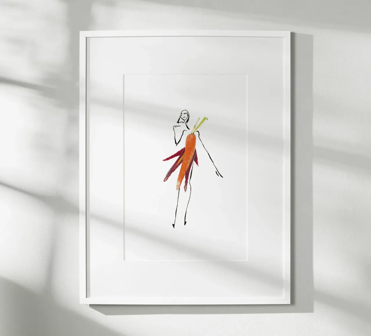 Carrot poster da Gretchen Roehrs