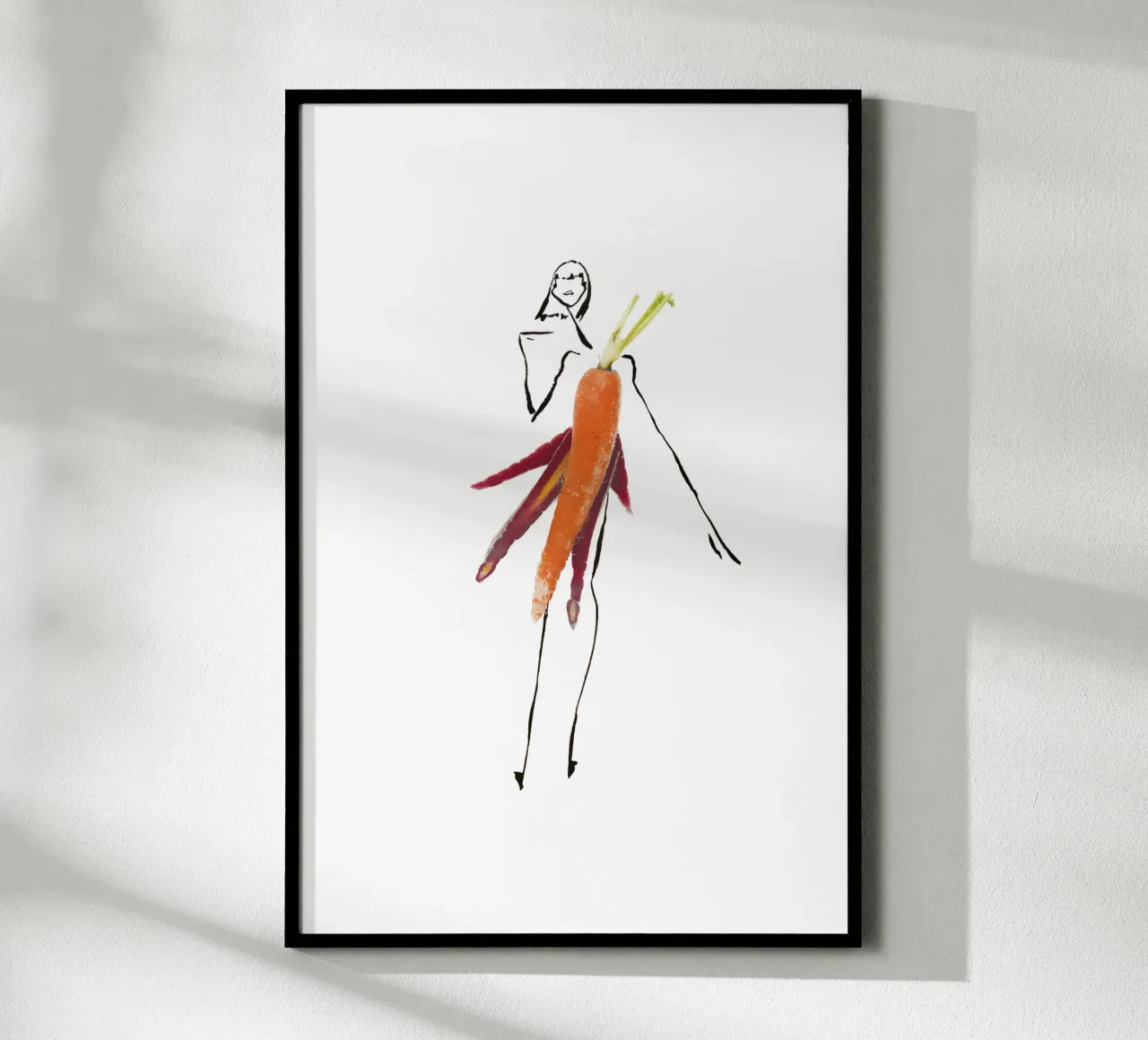 Carrot poster da Gretchen Roehrs