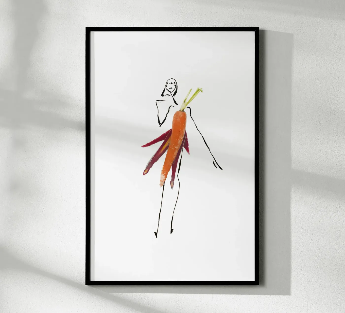 Carrot poster da Gretchen Roehrs