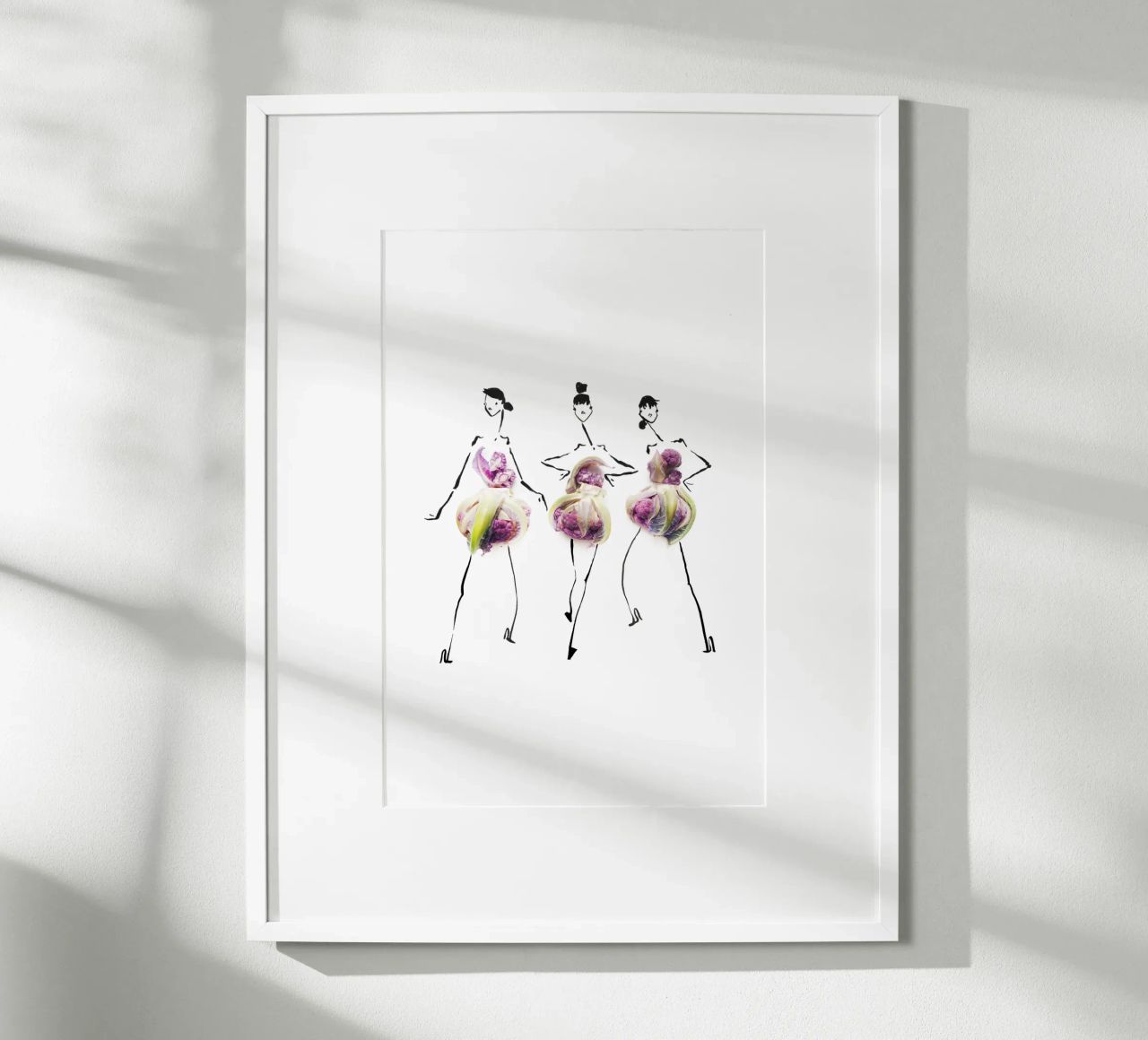 Cauliflower Trio Poster von Gretchen Roehrs
