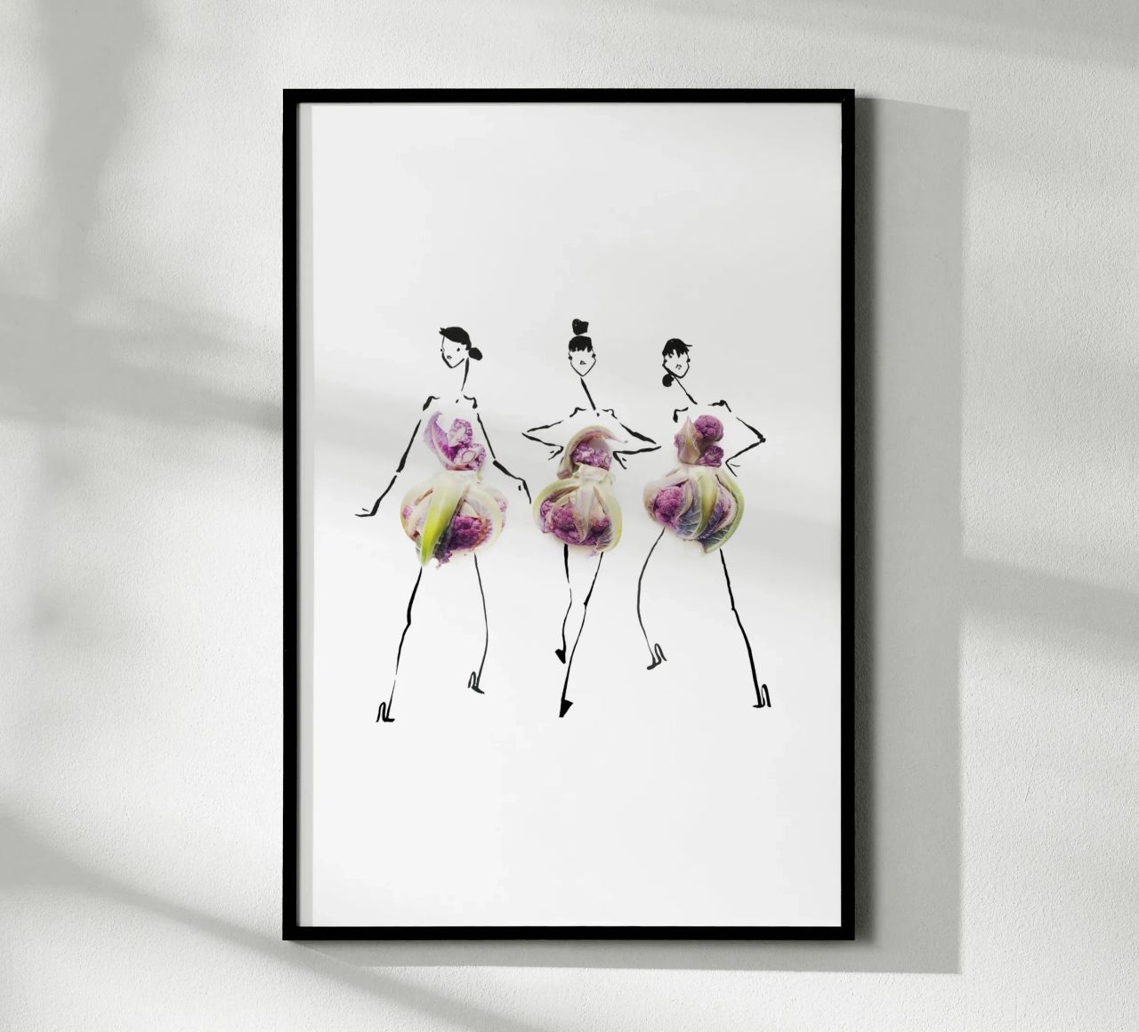Cauliflower Trio Poster von Gretchen Roehrs
