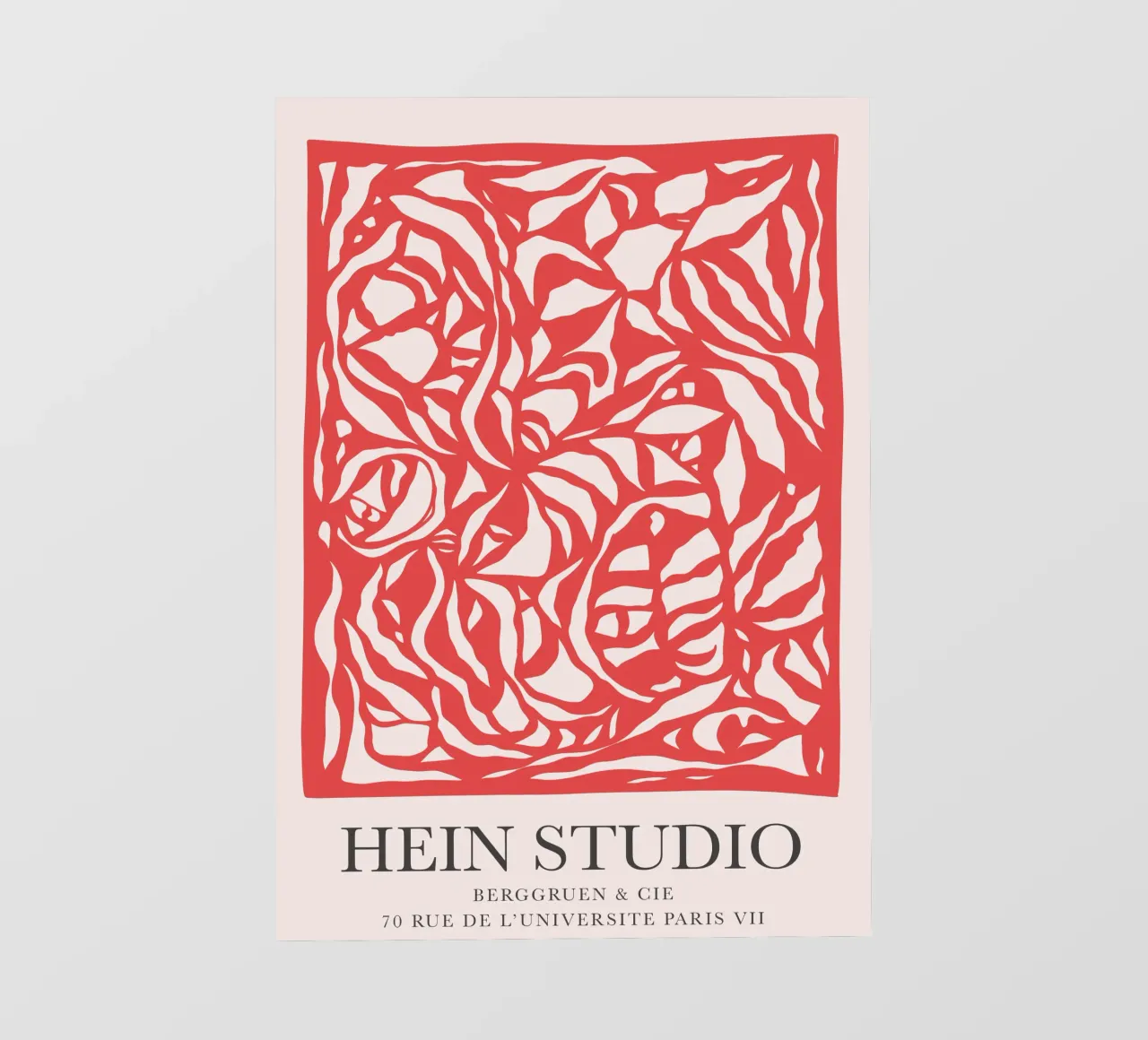 Hein Studio Rosso pellicola backlit da SMPLE