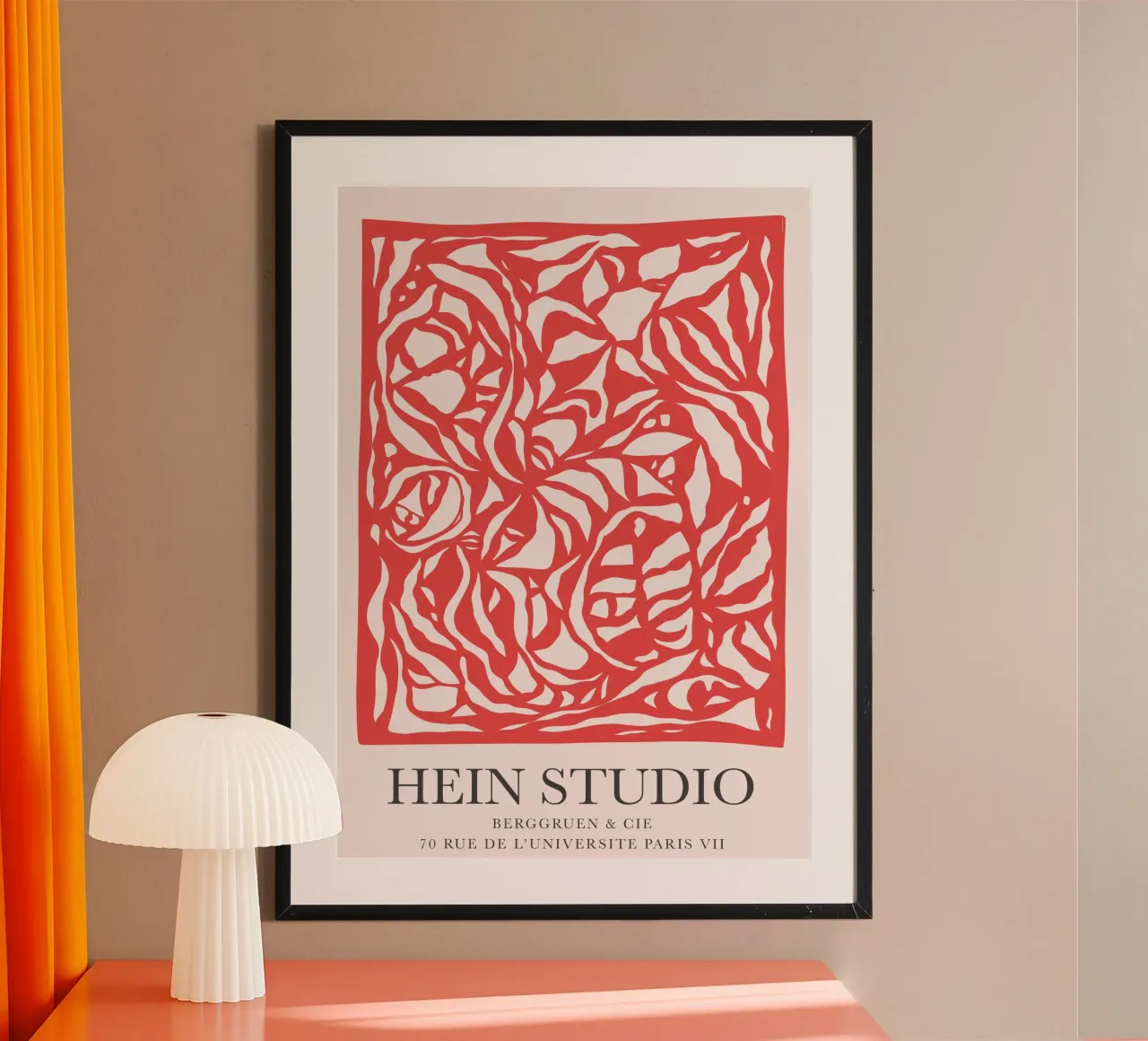 Hein Studio Rosso carta hahnemühle da SMPLE