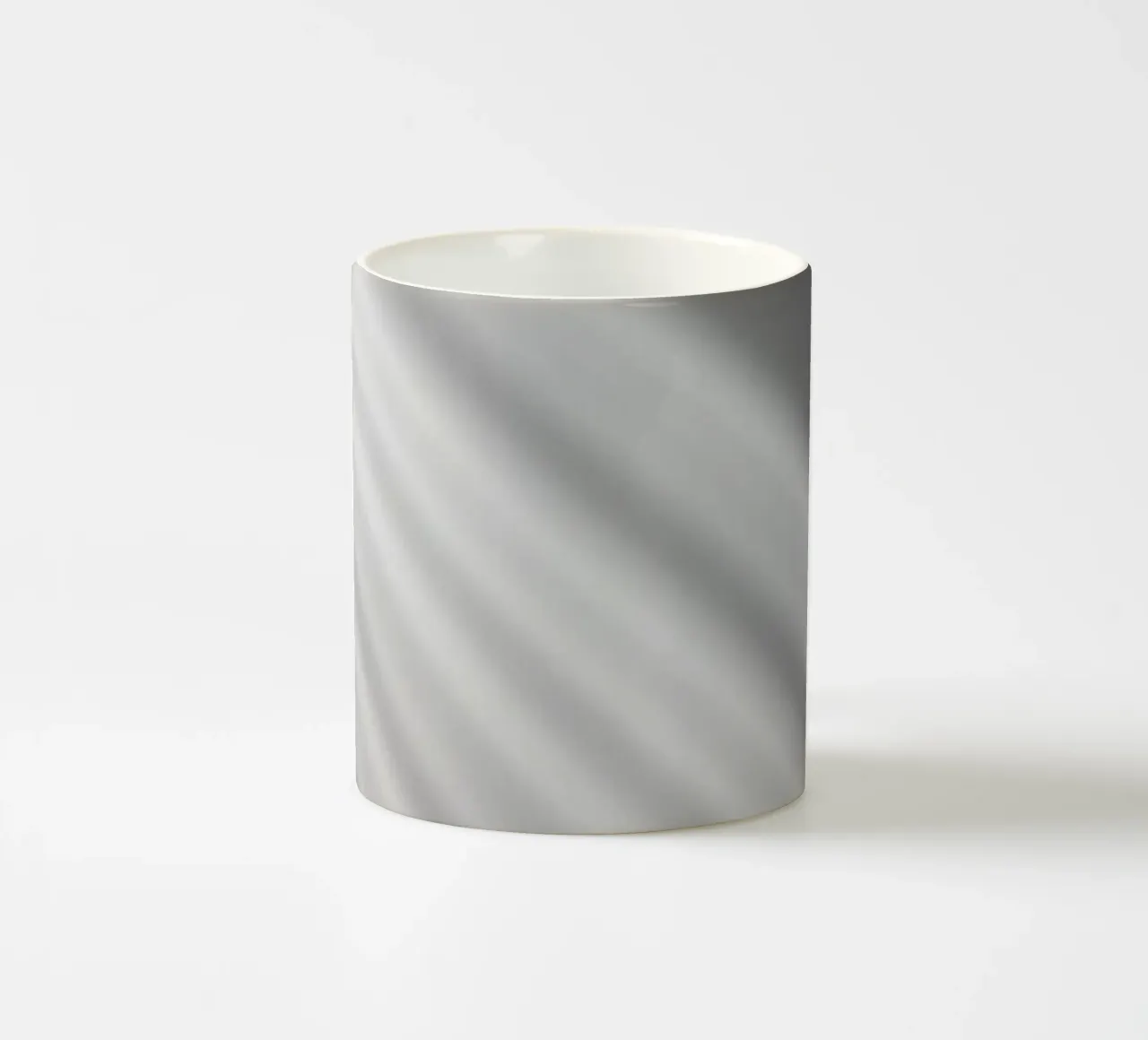 Elegant abstract behang met zachte lichtstralen keramische mok van DesignDoodle