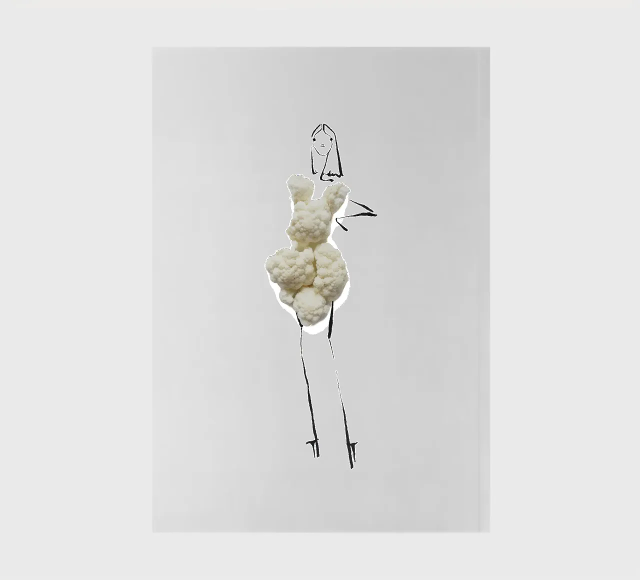 Cauliflower notebook by Gretchen Roehrs