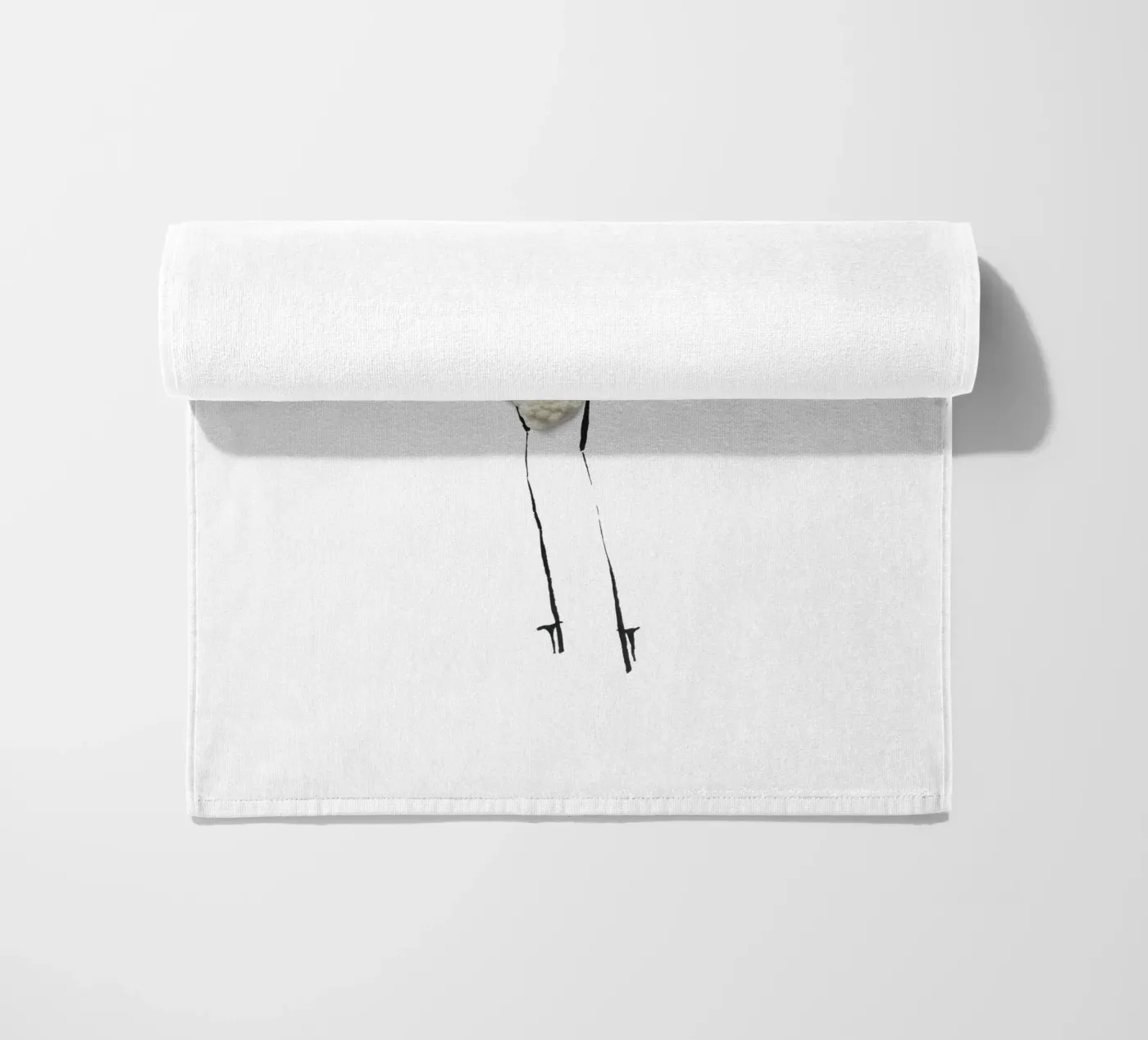 Cauliflower strandhanddoek van Gretchen Roehrs