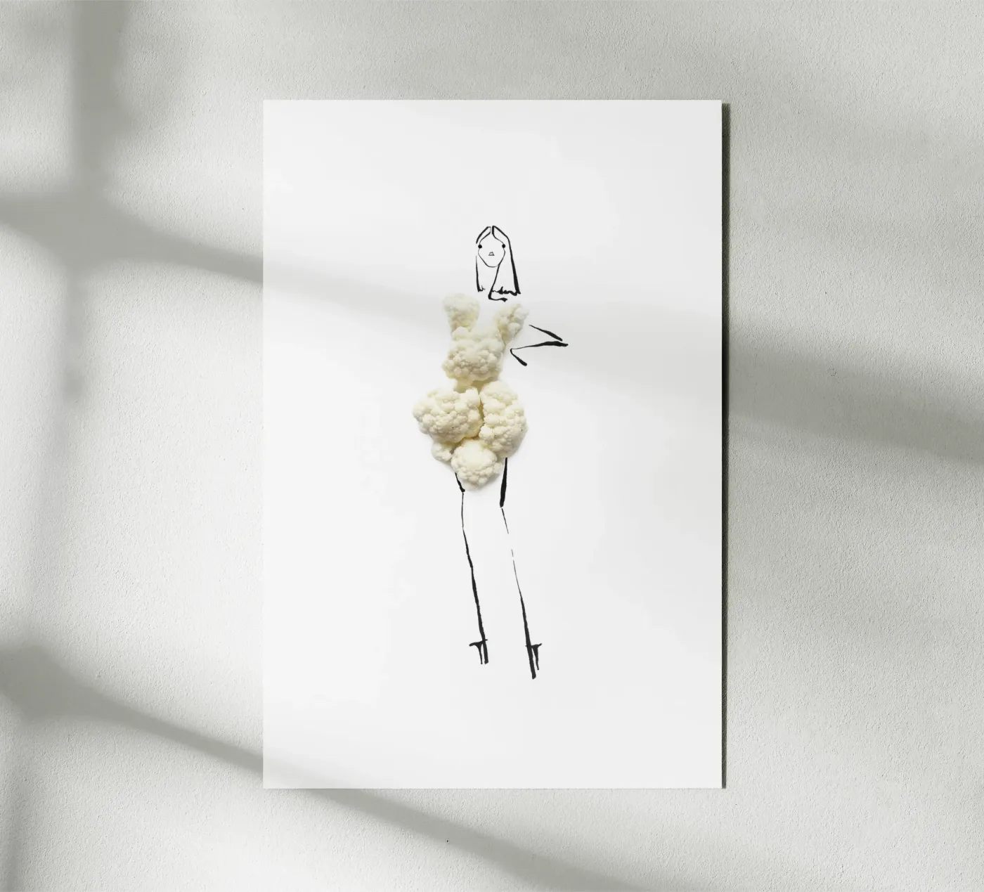 Cauliflower alluminio dibond da Gretchen Roehrs