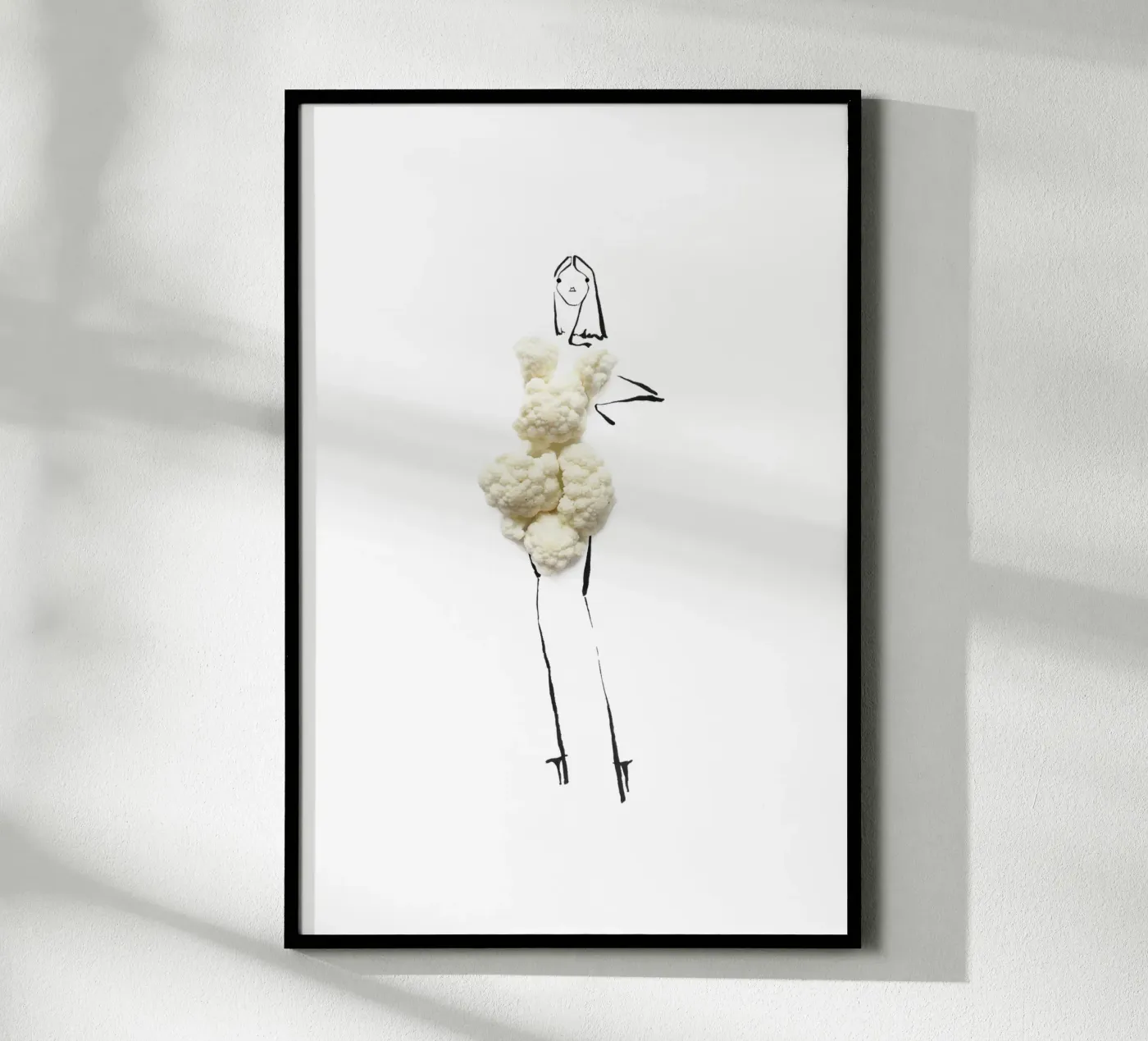 Cauliflower poster by Gretchen Roehrs