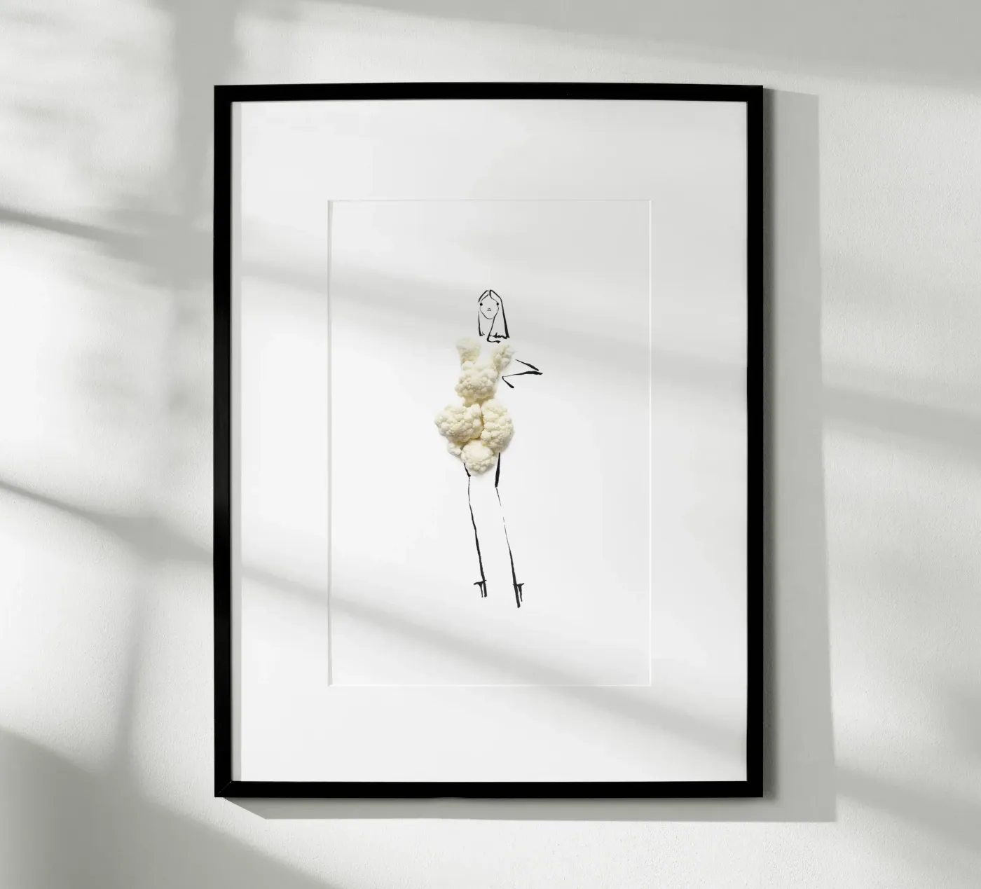 Cauliflower poster by Gretchen Roehrs