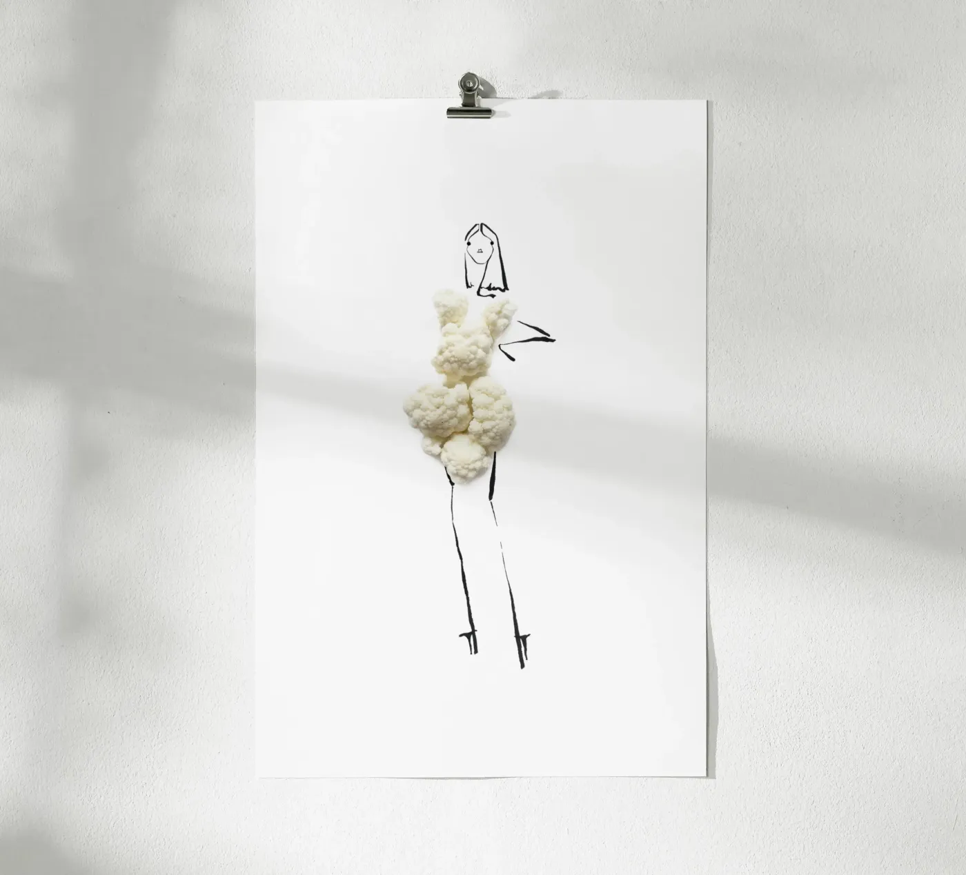 Cauliflower poster by Gretchen Roehrs