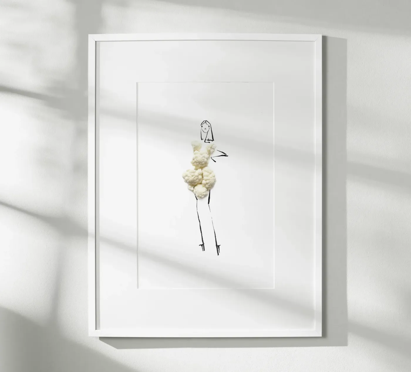 Cauliflower poster by Gretchen Roehrs