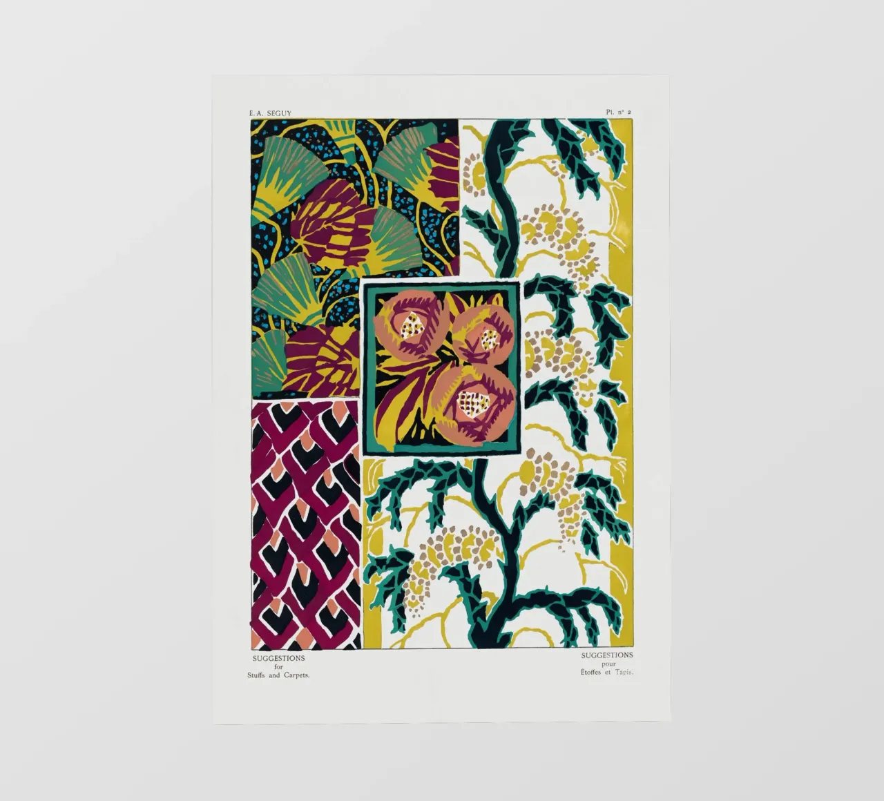 Vintage flower patterns telo in pvc da vintageshop