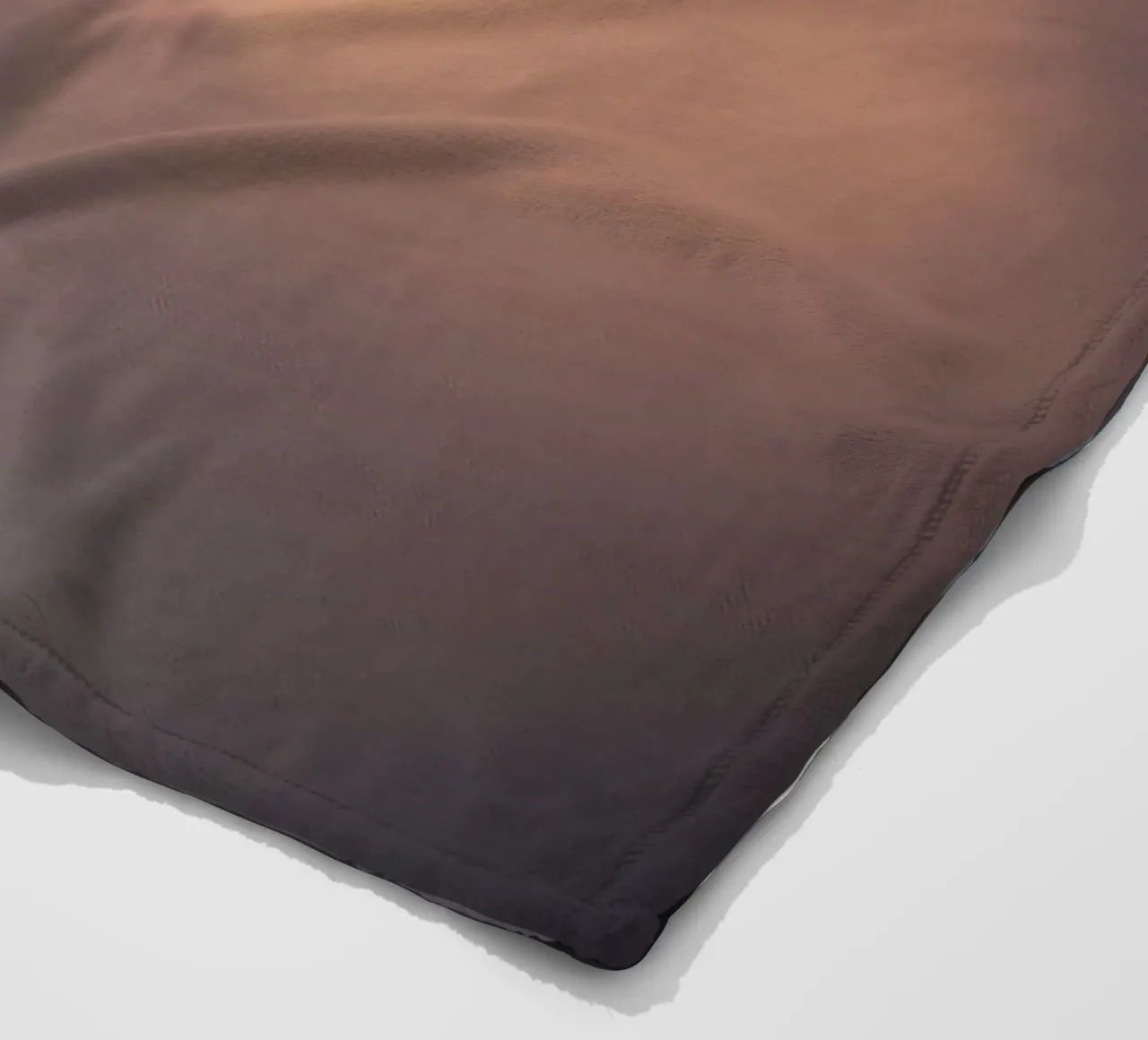 Soft hues of twilight emerge through clouds fleece blanket by DesignDoodle