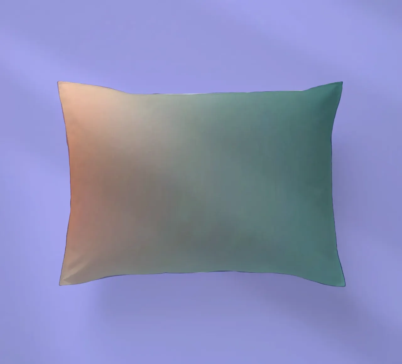 Abstract gradient background capturing tranquil mood decorative cushion by DesignDoodle