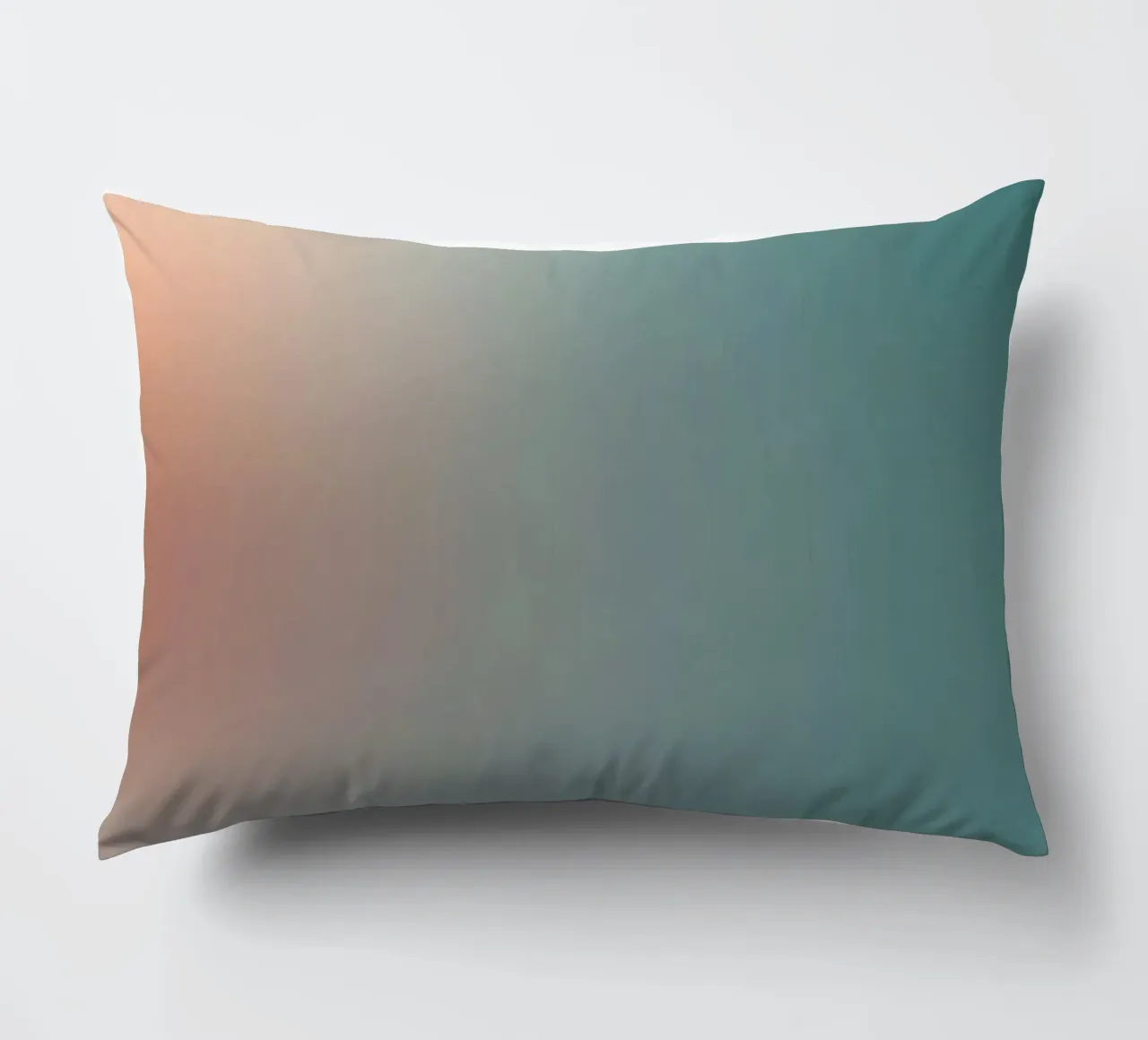 Abstract gradient background capturing tranquil mood decorative cushion by DesignDoodle