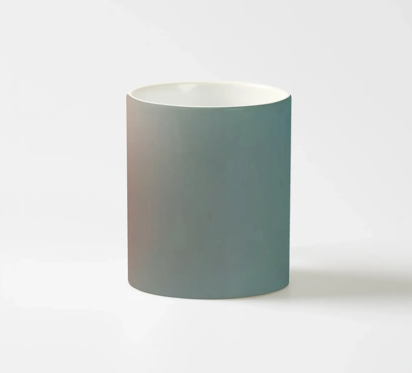 Abstract gradient background capturing tranquil mood ceramic mug by DesignDoodle
