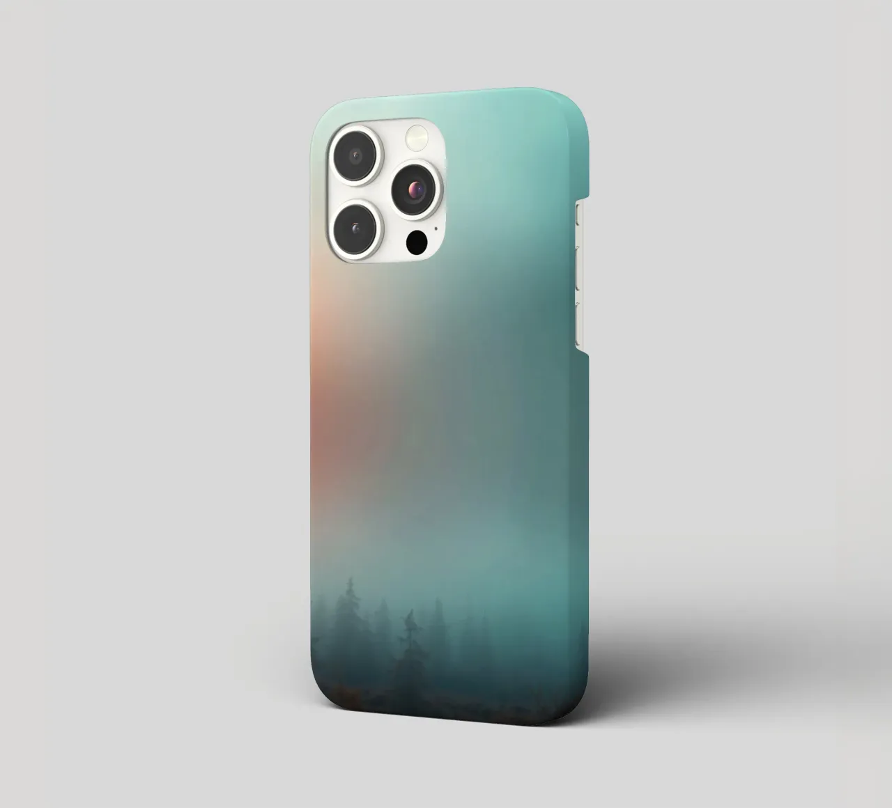 Abstract gradient background capturing tranquil mood iphone case by DesignDoodle