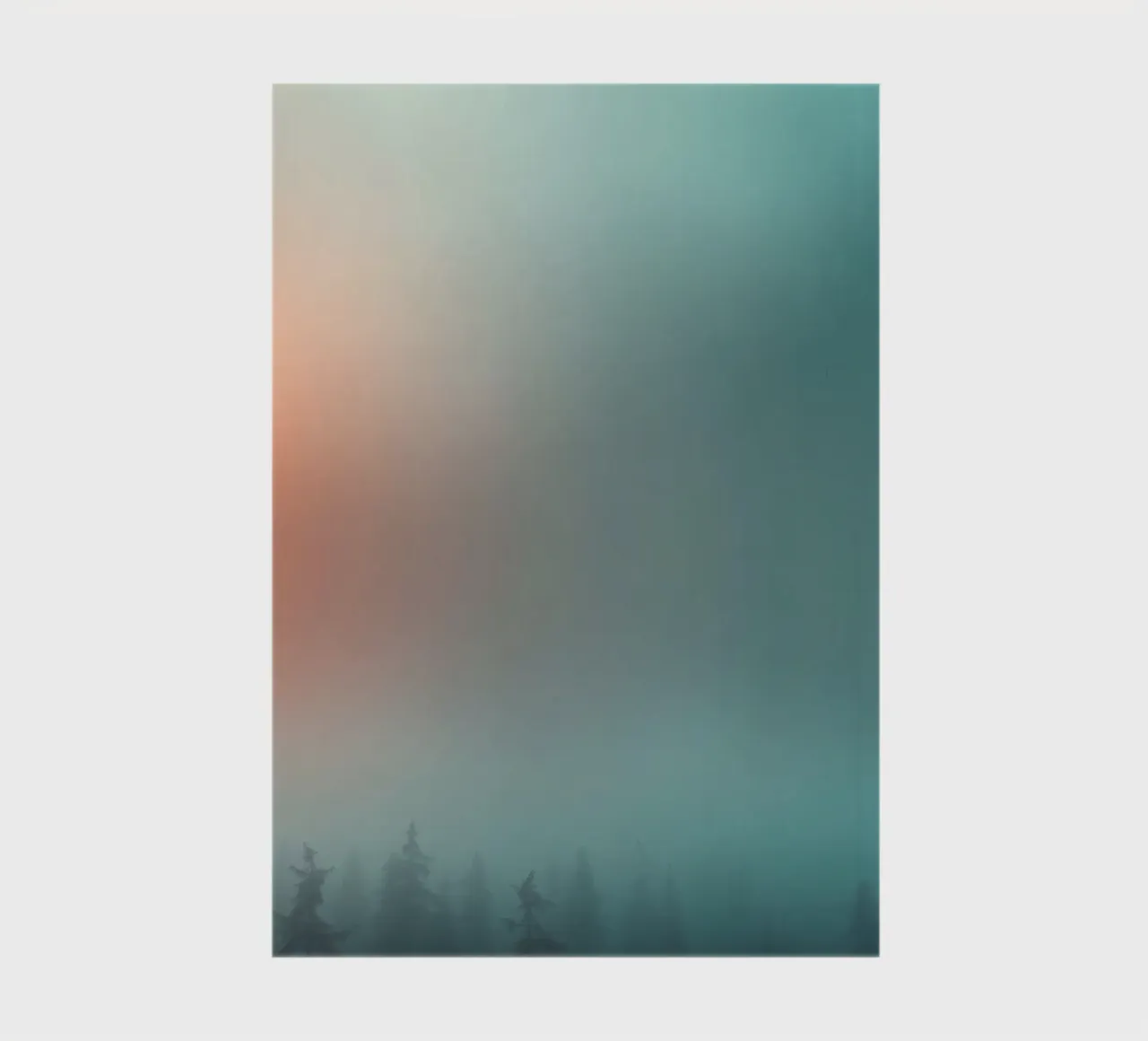 Abstract gradient background capturing tranquil mood notebook by DesignDoodle