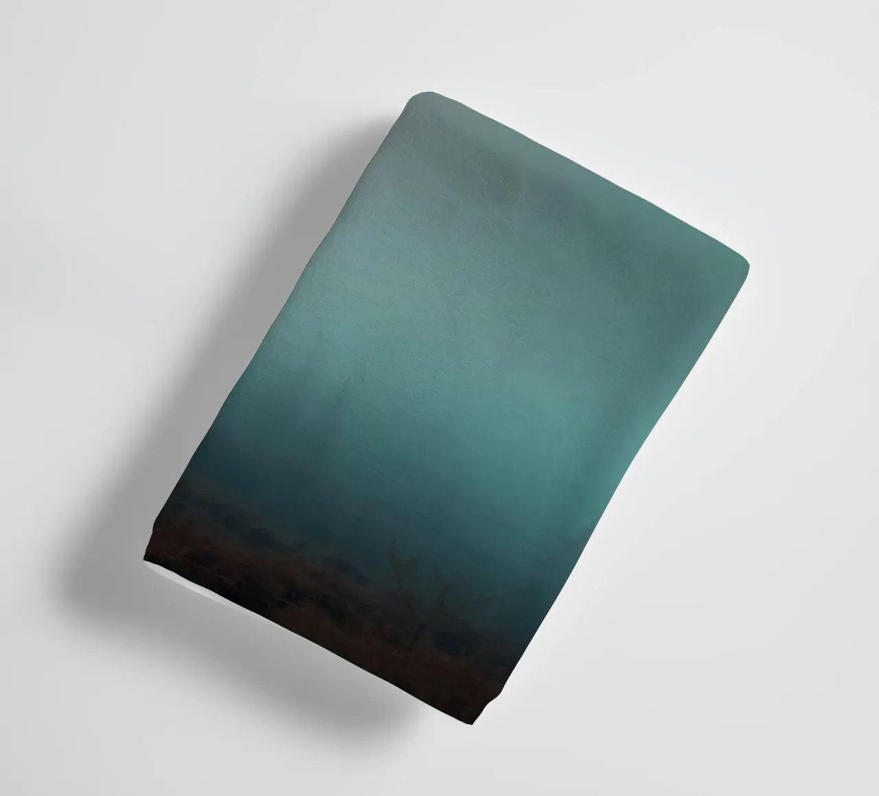 Fond abstrait en dégradé capturant l'humeur tranquille serviette de bain de DesignDoodle
