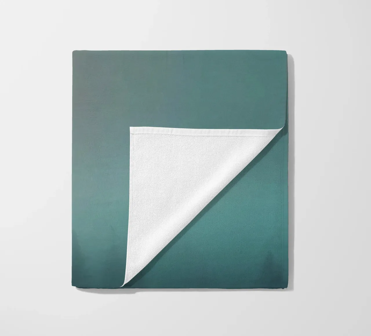 Abstract gradient background capturing tranquil mood beach towel by DesignDoodle
