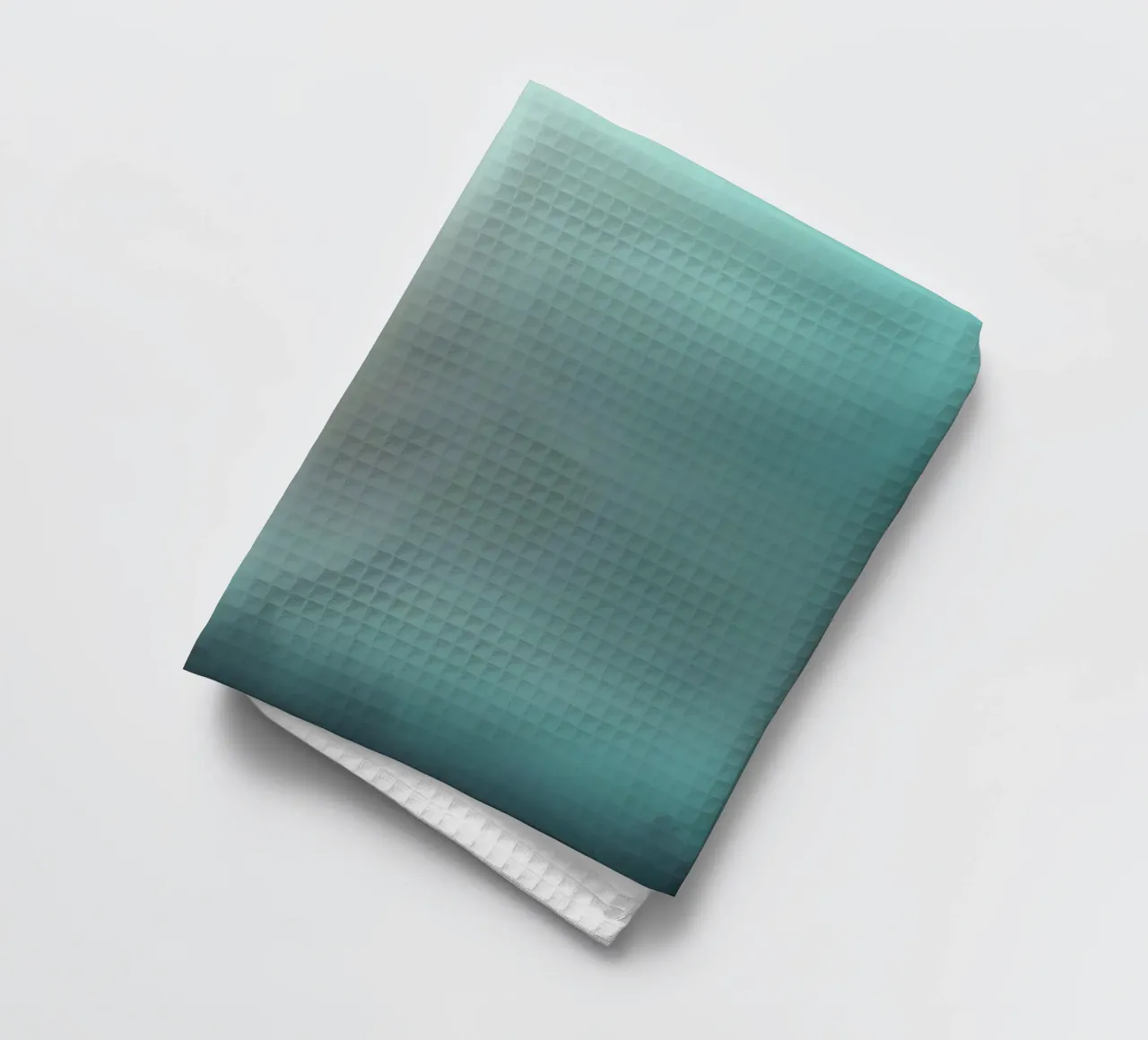 Abstract gradient background capturing tranquil mood tea towel by DesignDoodle