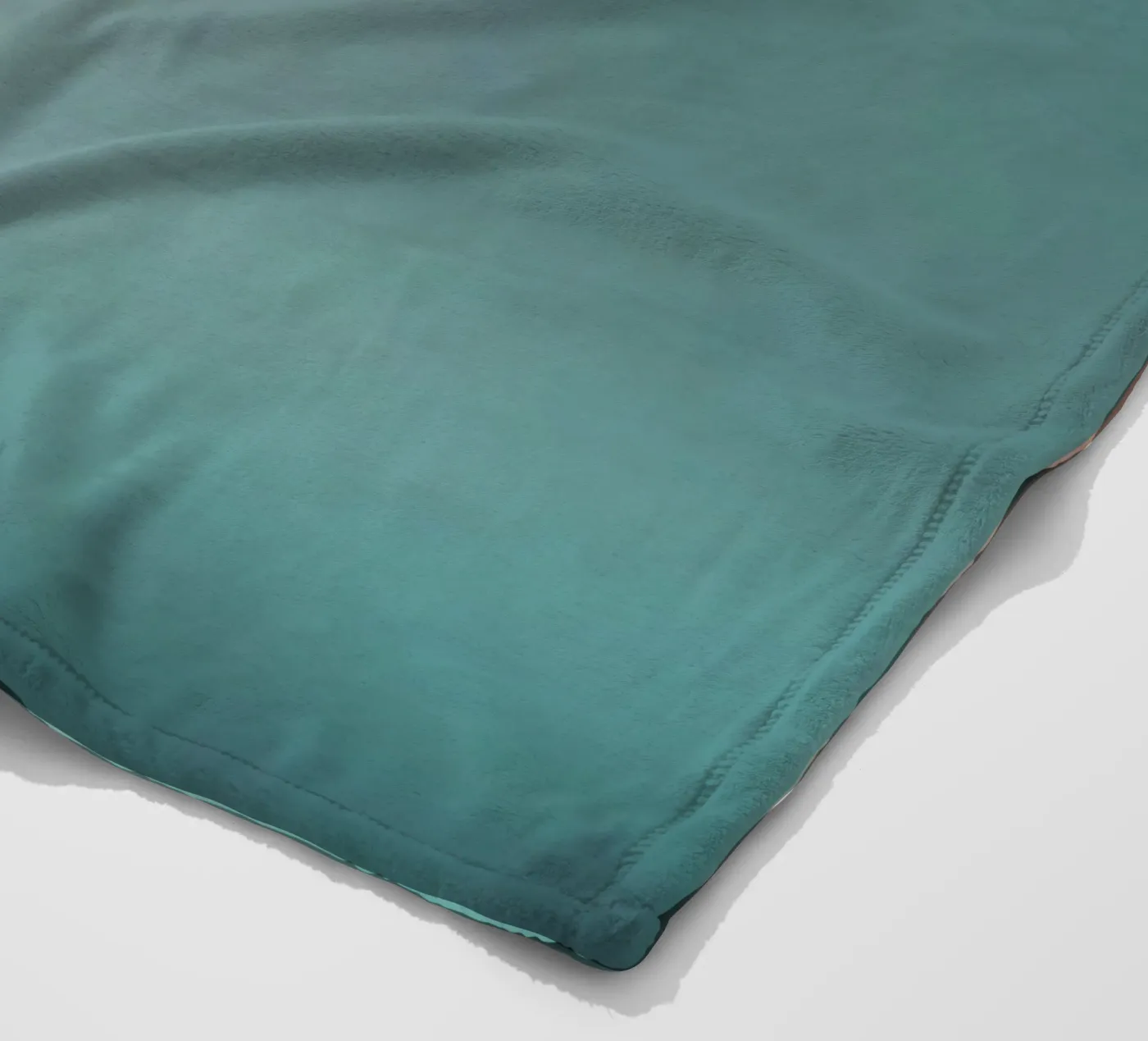 Abstract gradient background capturing tranquil mood fleece blanket by DesignDoodle