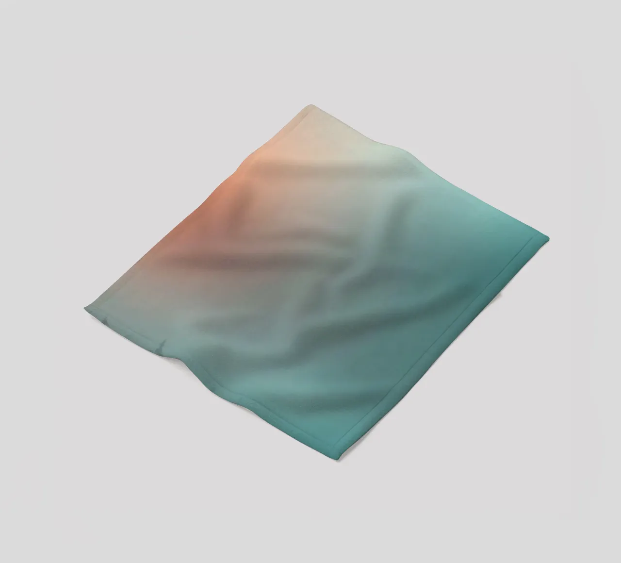 Abstract gradient background capturing tranquil mood fleece blanket by DesignDoodle