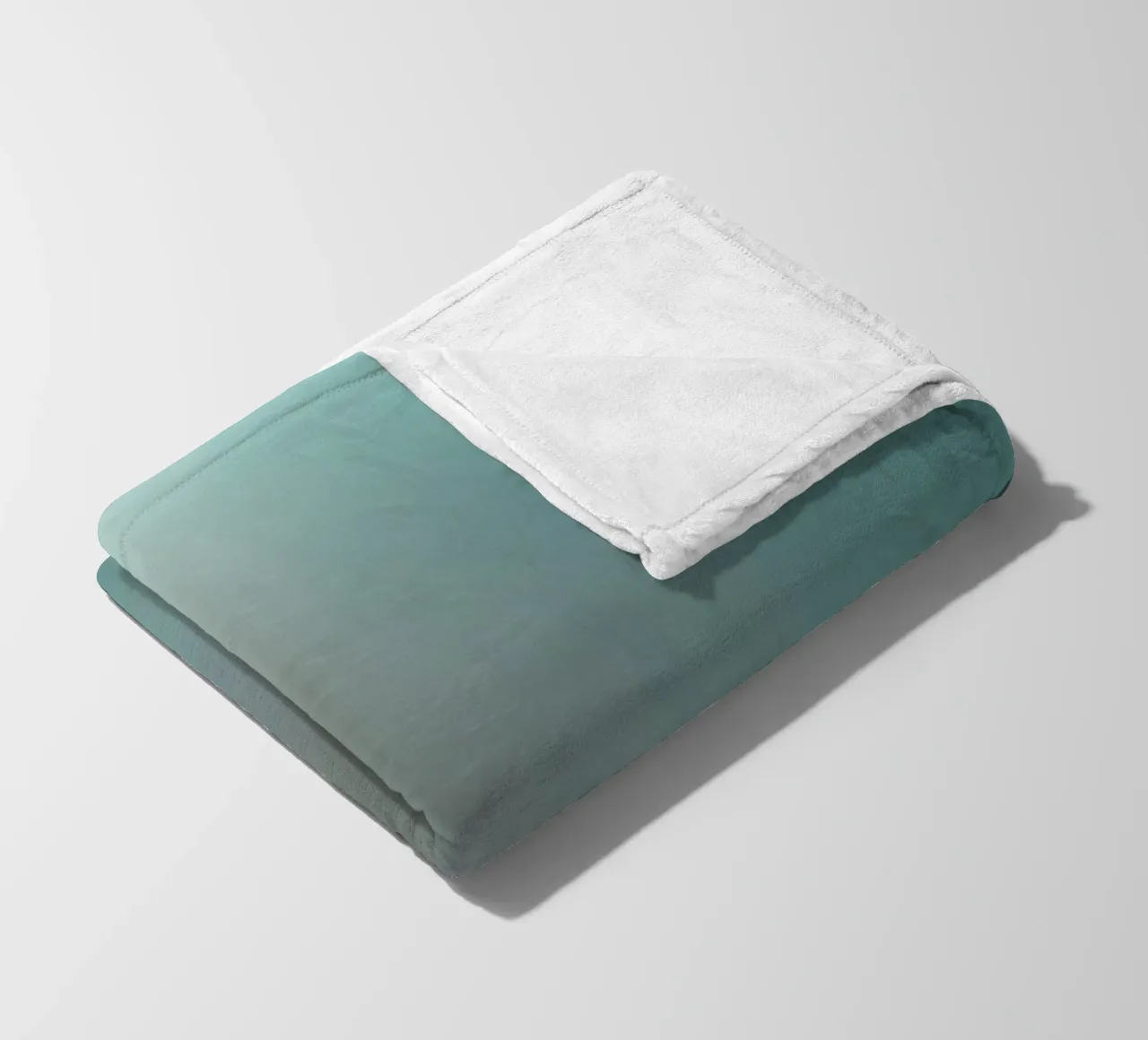 Abstract gradient background capturing tranquil mood fleece blanket by DesignDoodle
