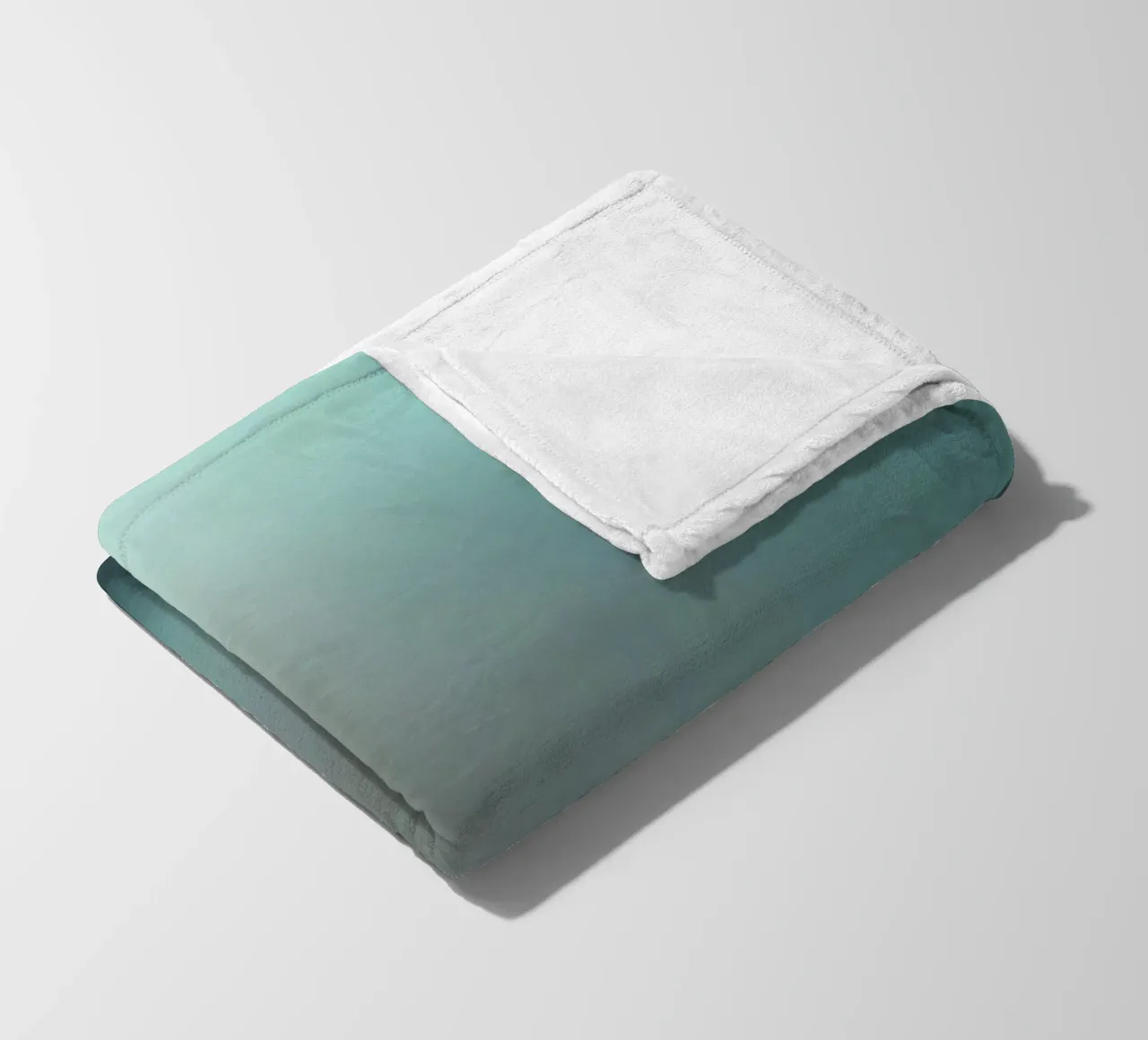 Abstract gradient background capturing tranquil mood fleece blanket by DesignDoodle