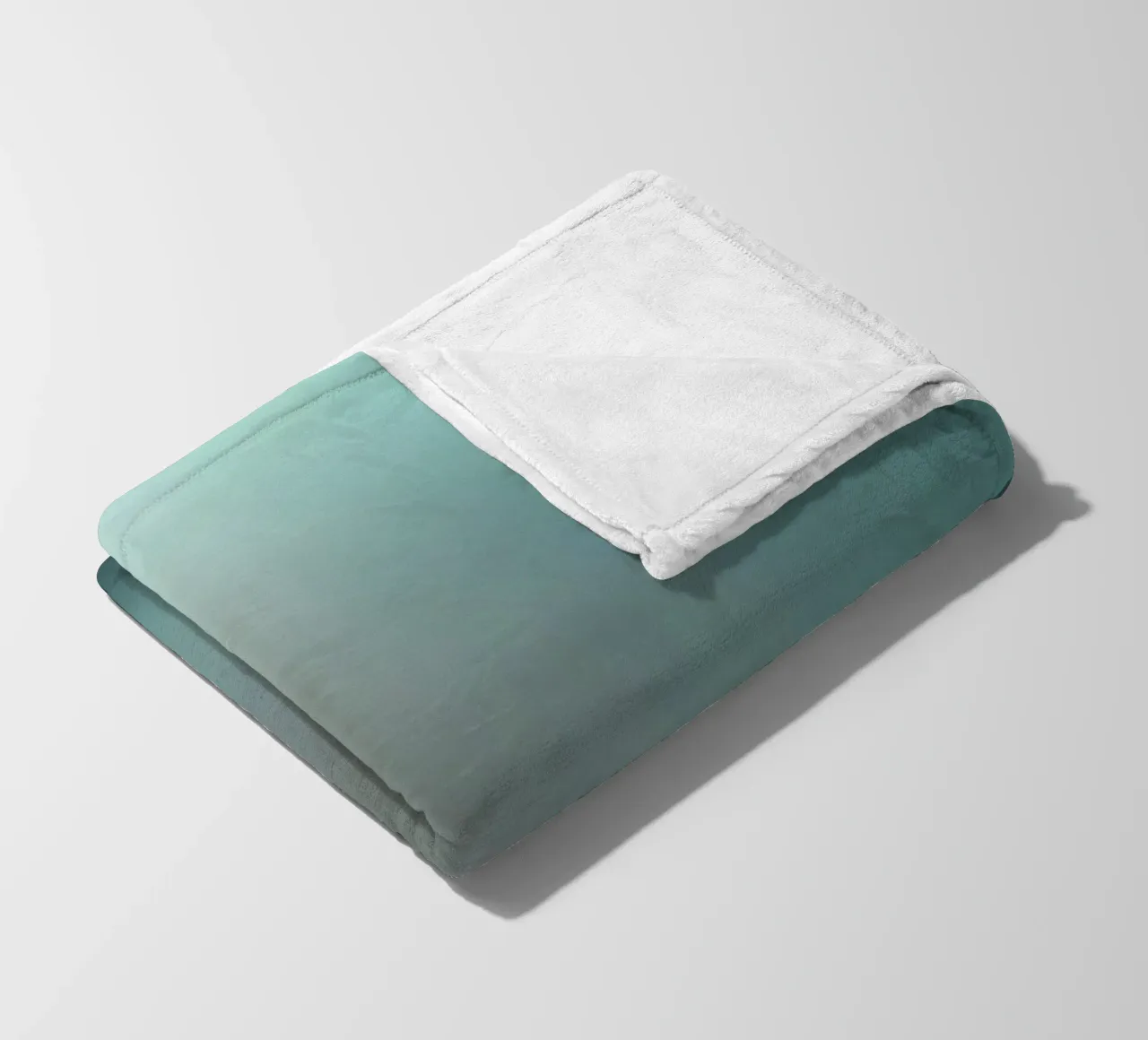 Abstract gradient background capturing tranquil mood fleece blanket by DesignDoodle