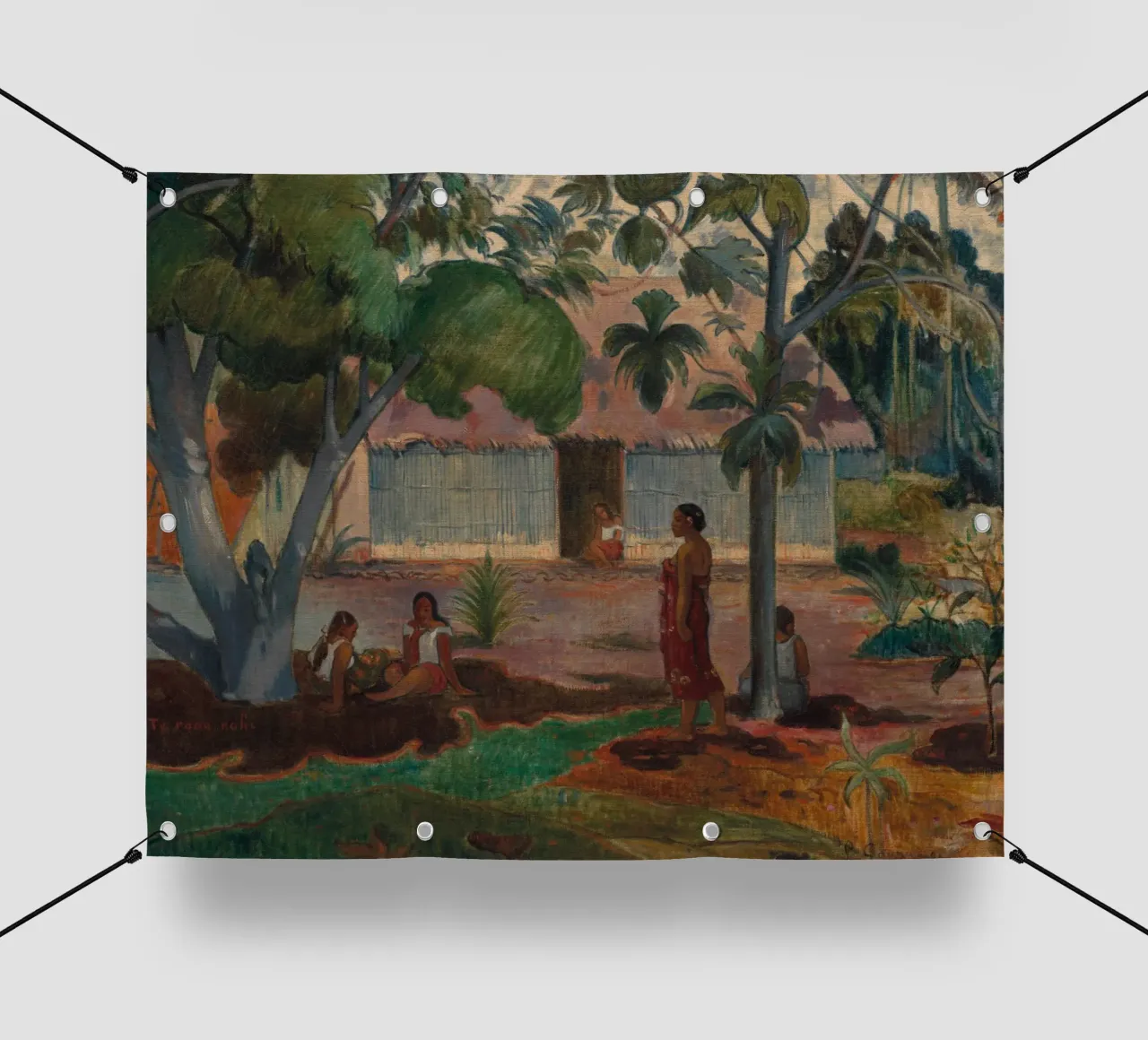 Paul Gauguin - Il grande albero telo in pvc da Timeless Artworks