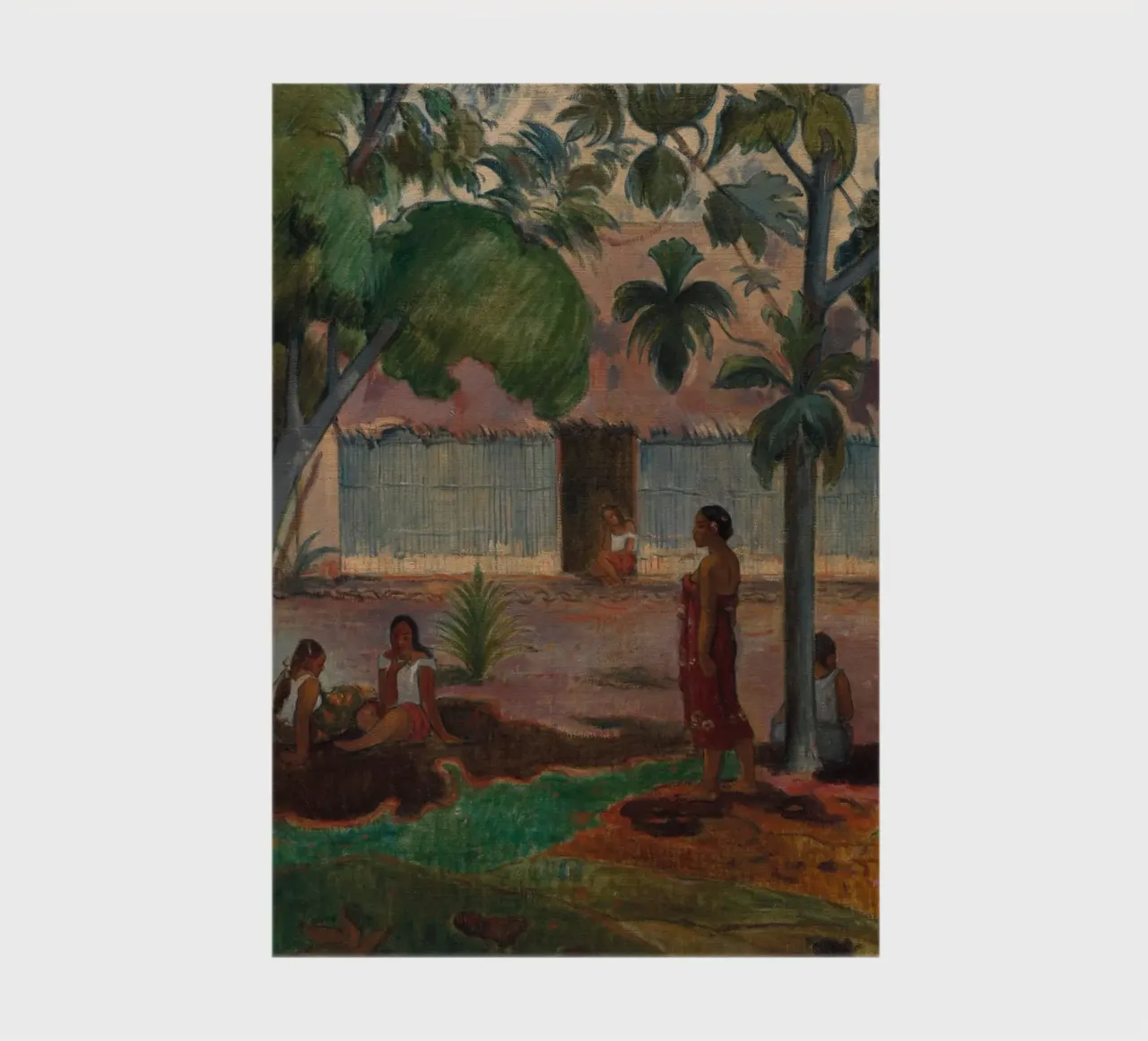 Paul Gauguin - The Large Tree notebook by Timeless Artworks