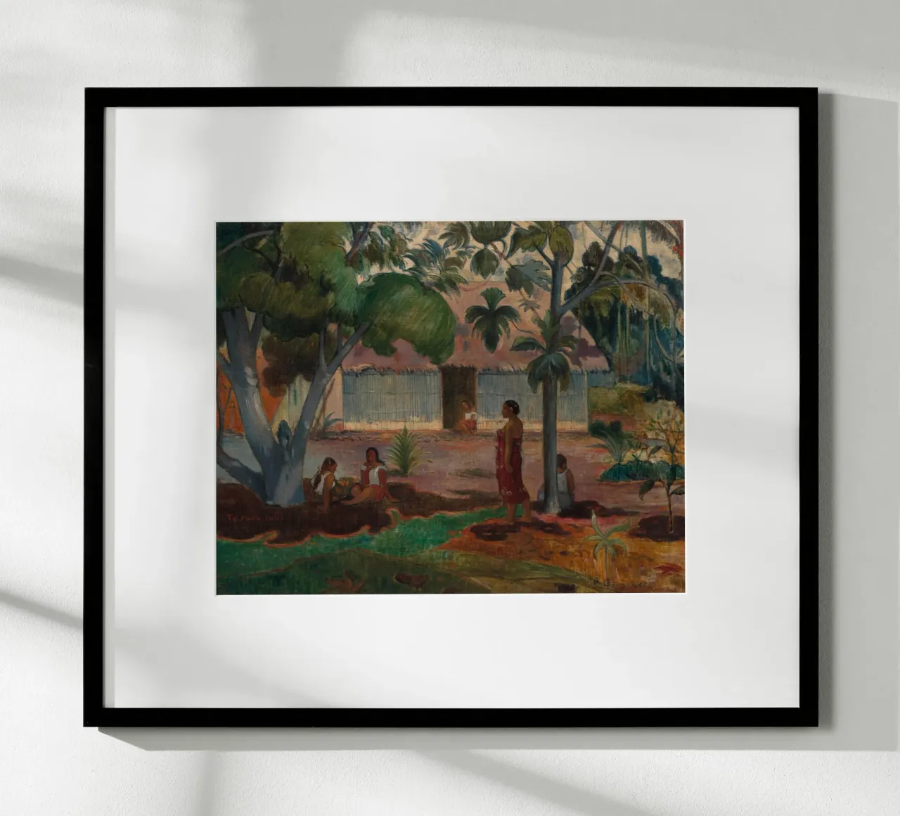 Paul Gauguin - The Large Tree poster by Timeless Artworks