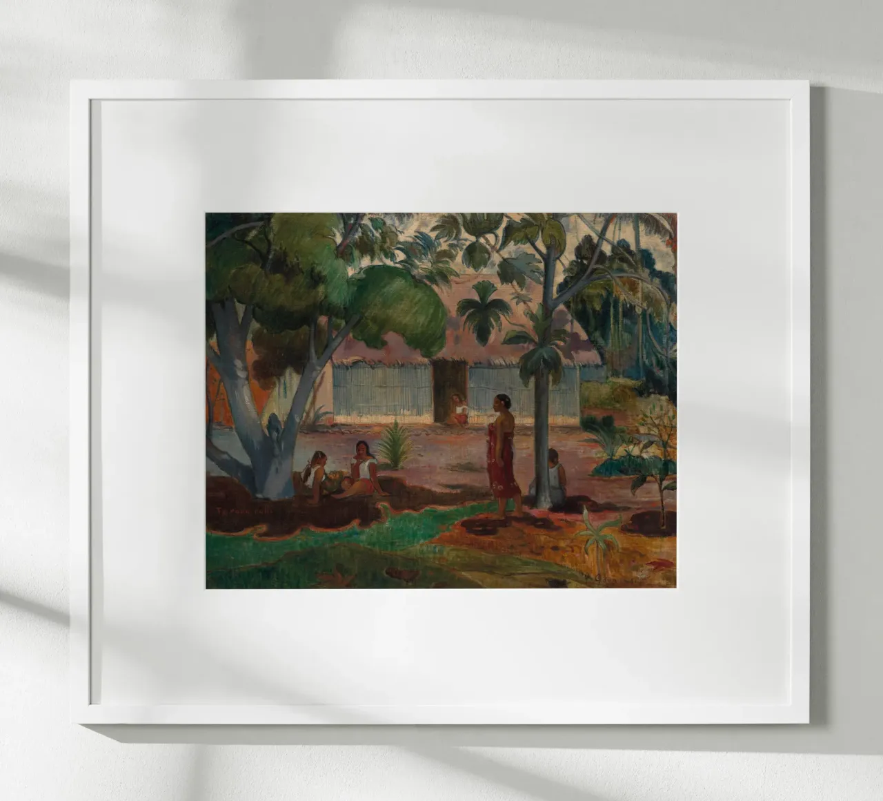 Paul Gauguin - The Large Tree poster by Timeless Artworks