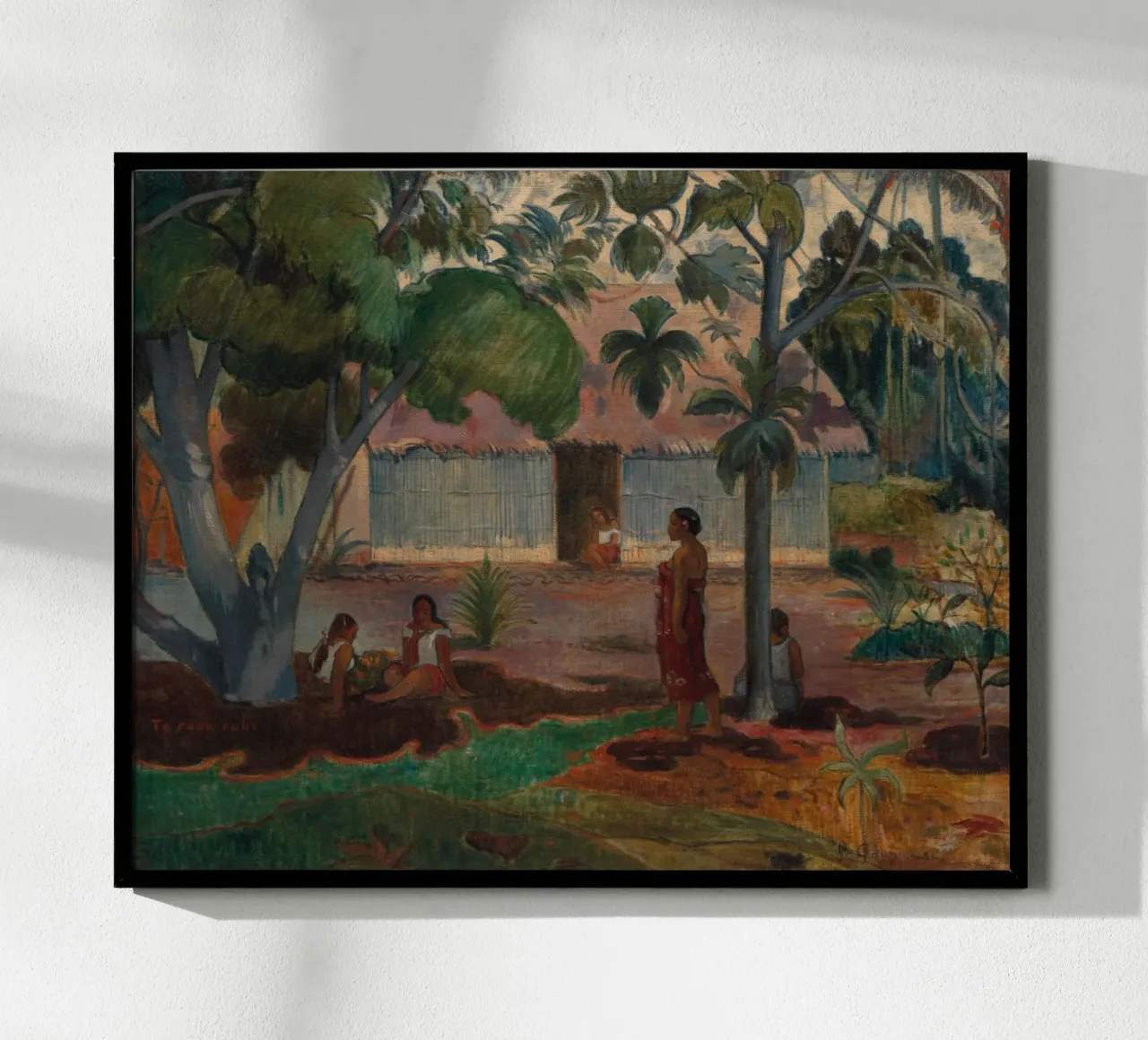 Paul Gauguin - The Large Tree poster by Timeless Artworks