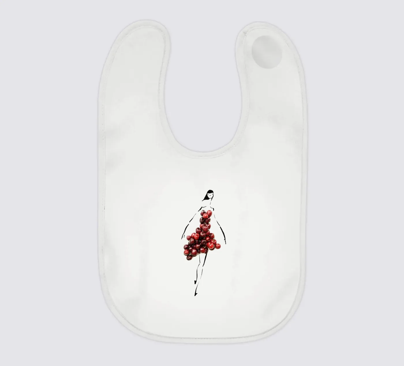 Cherrybombe Babylätzchen von Gretchen Roehrs