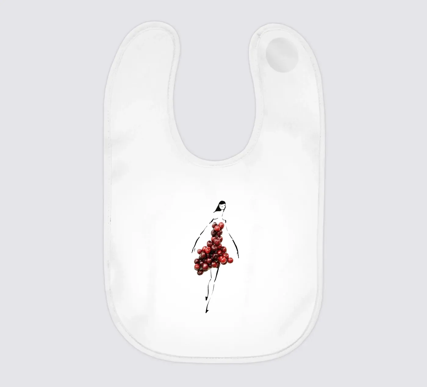 Cherrybombe Babylätzchen von Gretchen Roehrs