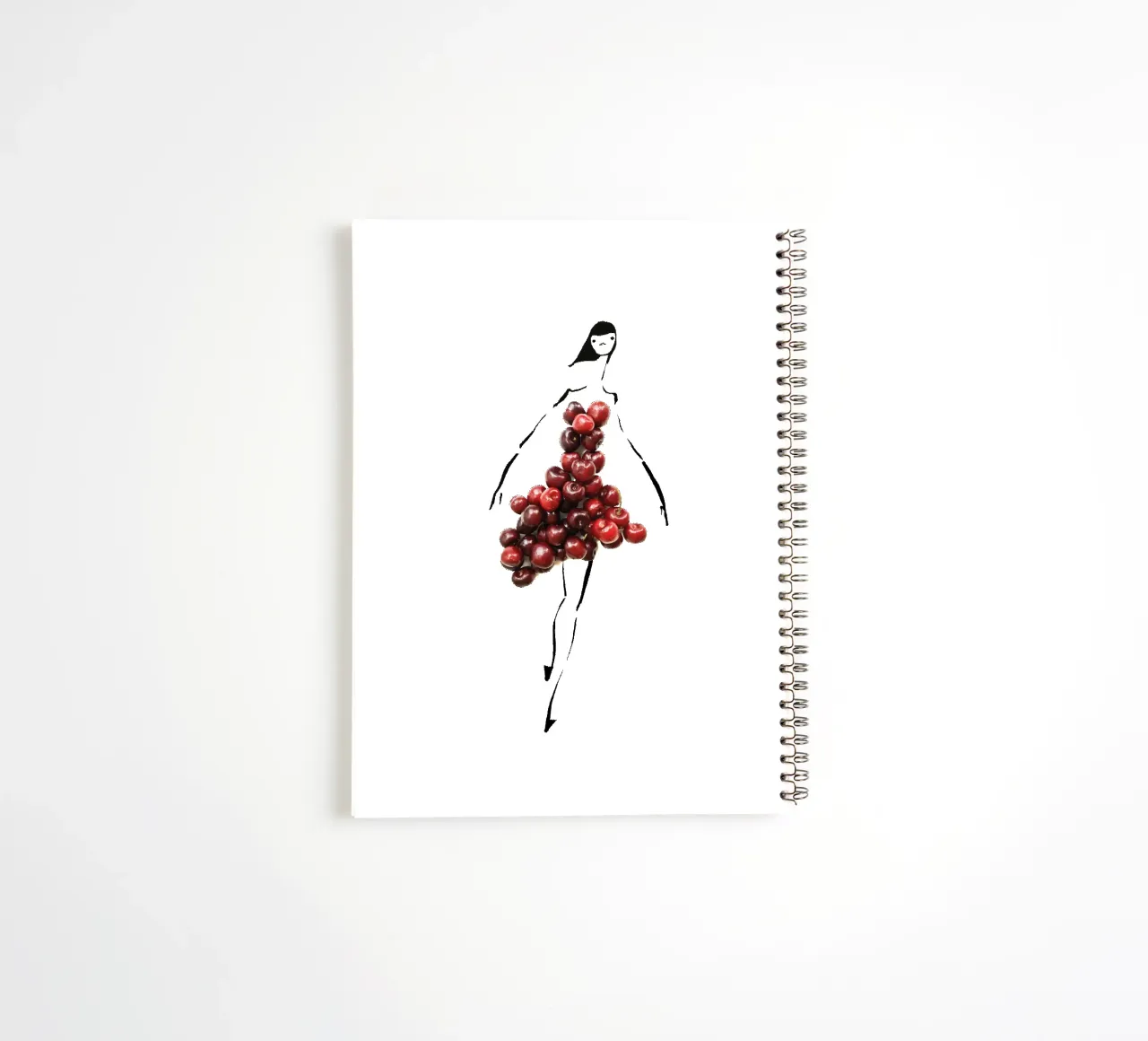 Cherrybombe spiral notebook by Gretchen Roehrs