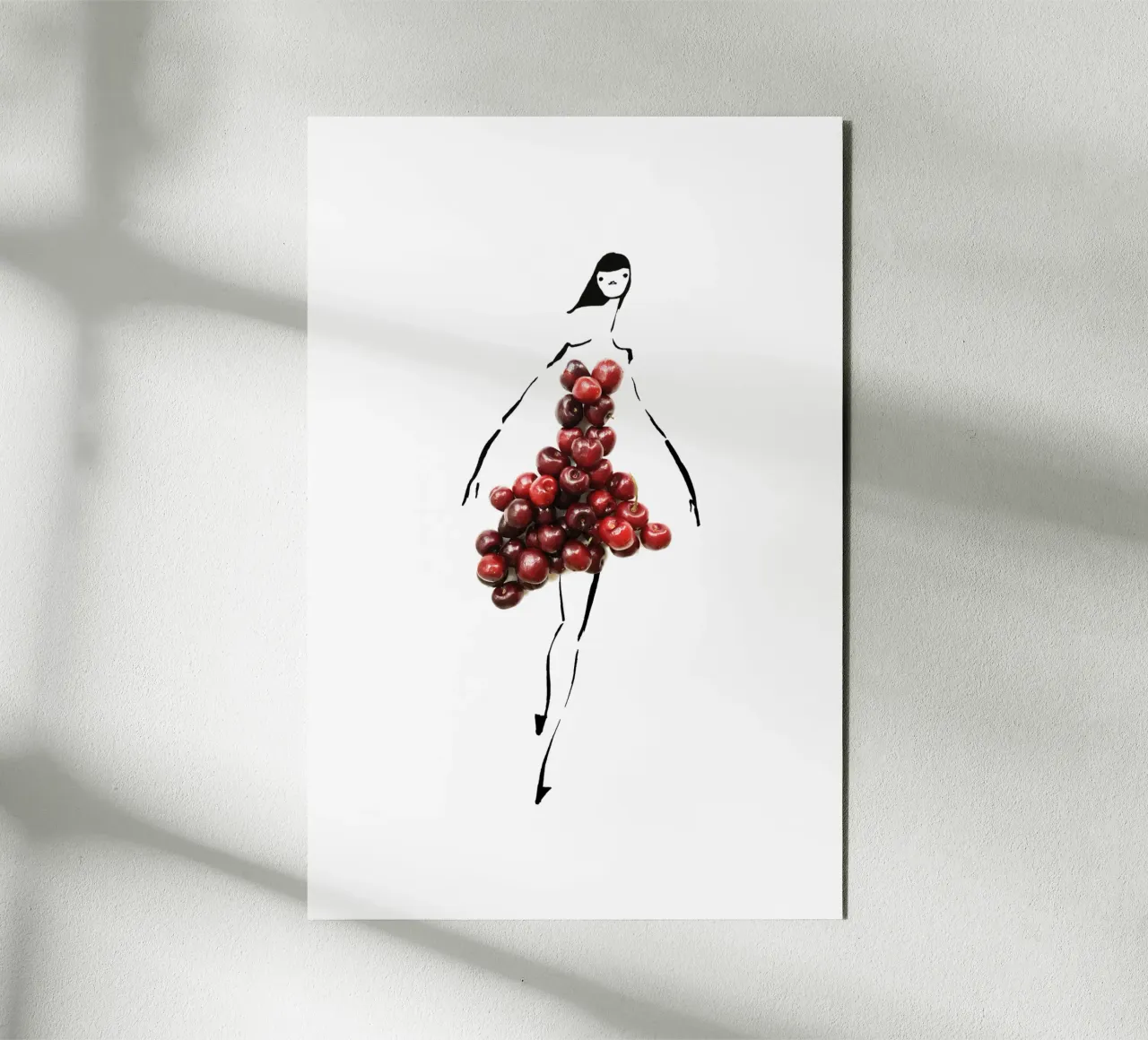 Cherrybombe alu-dibond by Gretchen Roehrs
