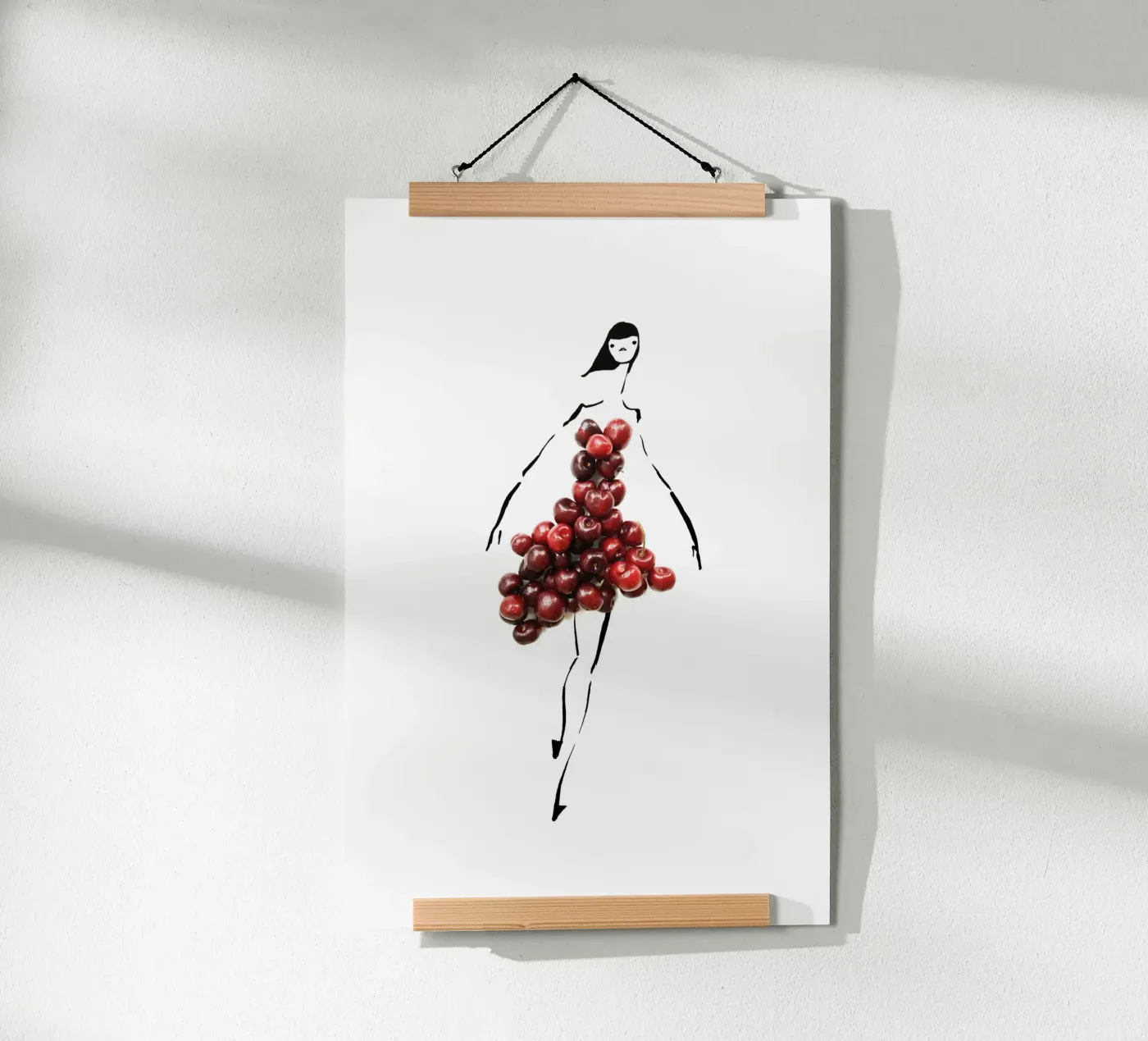 Cherrybombe poster van Gretchen Roehrs