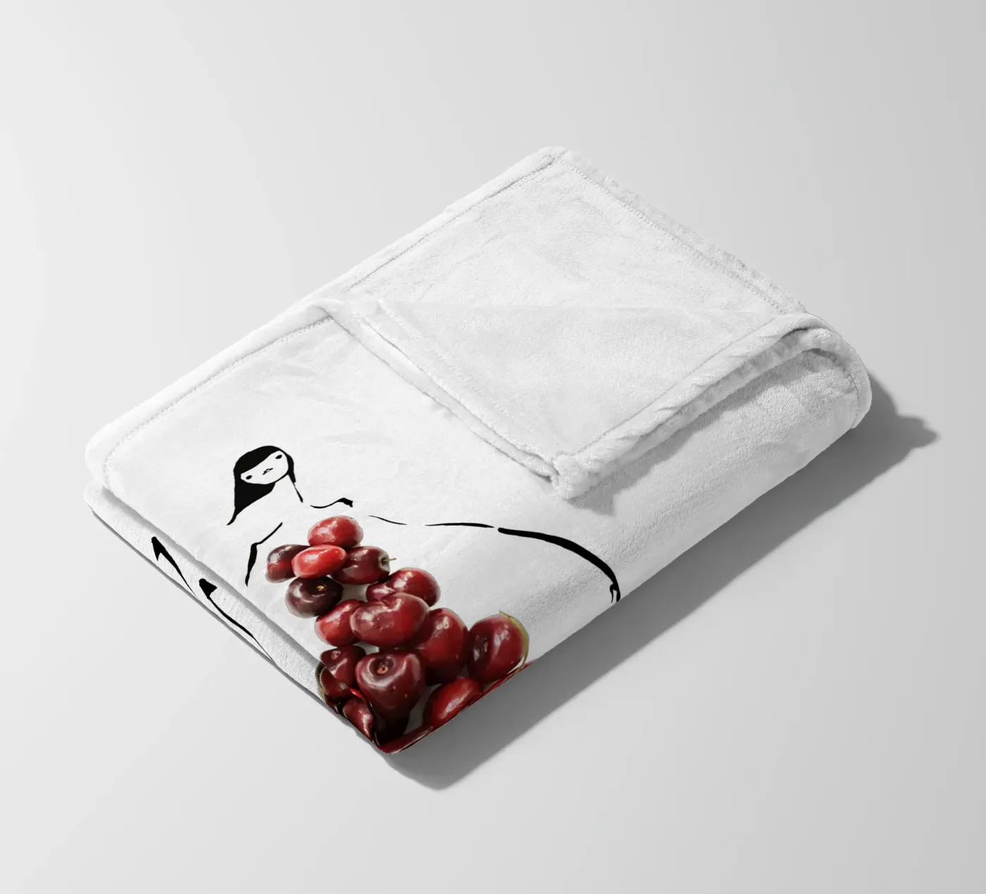 Cherrybombe Fleecedecke von Gretchen Roehrs