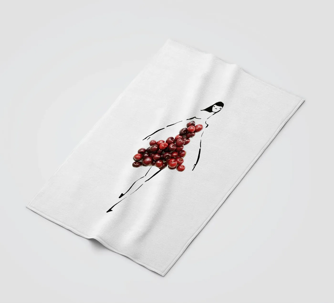 Cherrybombe Fleecedecke von Gretchen Roehrs