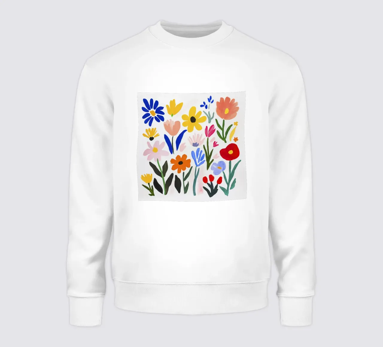 Jardín de flores boho Henri Matisse sudadera de Modern Muse