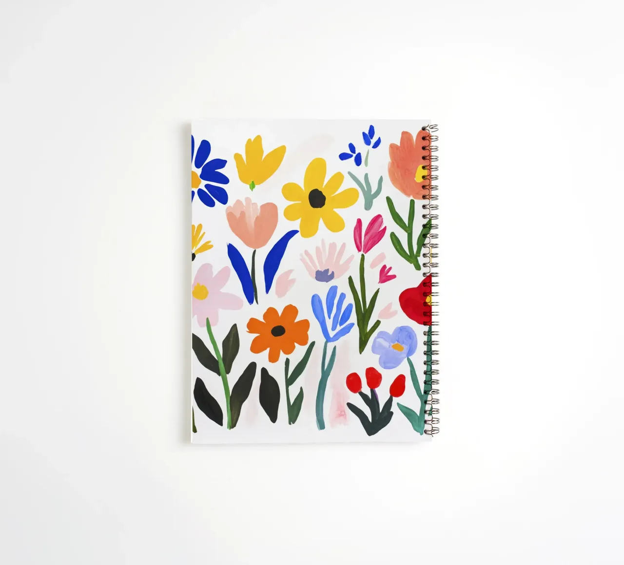 Boho Henri Matisse Flower Garden spiral notebook by Modern Muse