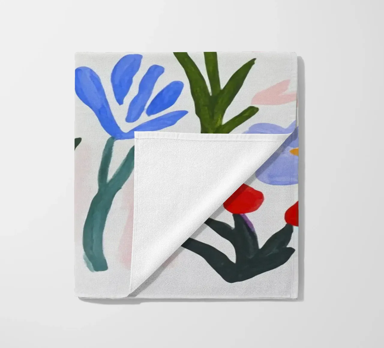 Boho Henri Matisse Flower Garden beach towel by Modern Muse