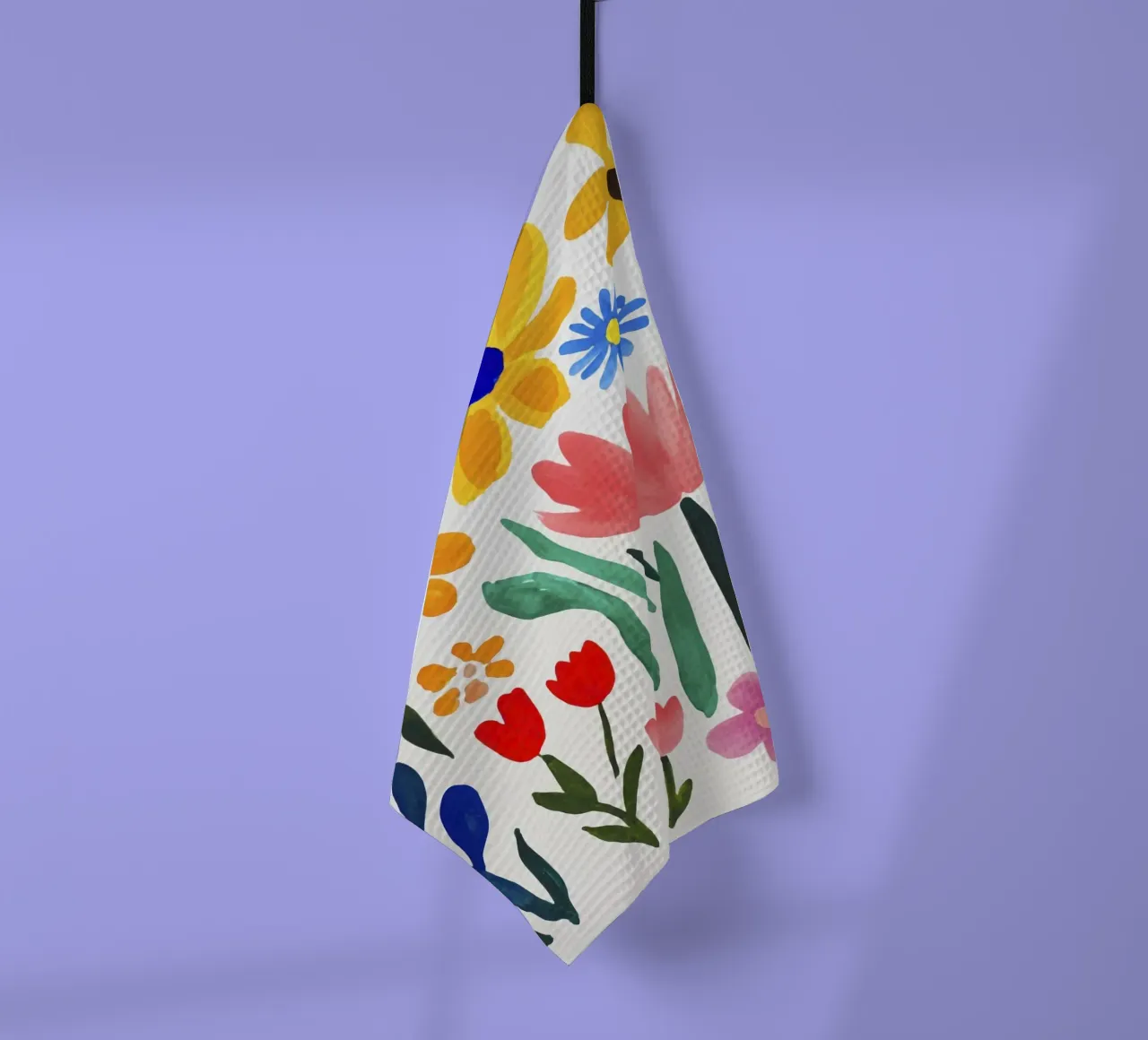 Jardin de fleurs coloré d'Henri Matisse torchon de Modern Muse