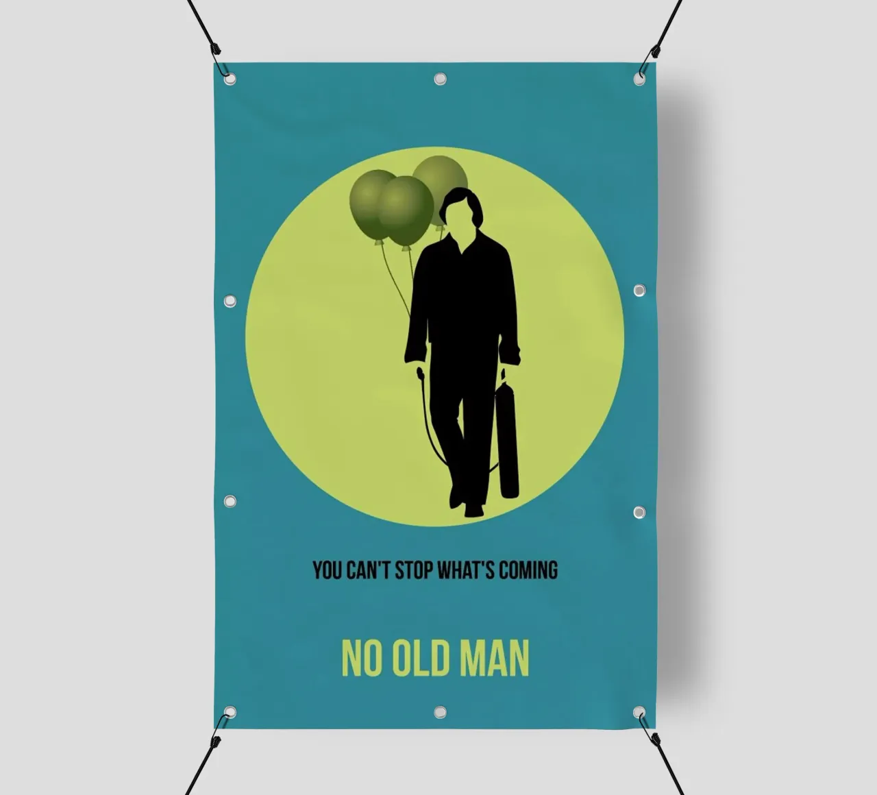 No Old Man Poster 3 telo in pvc da Naxart