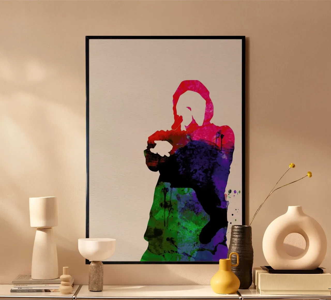 Eminem poster con telaio in alluminio da Naxart
