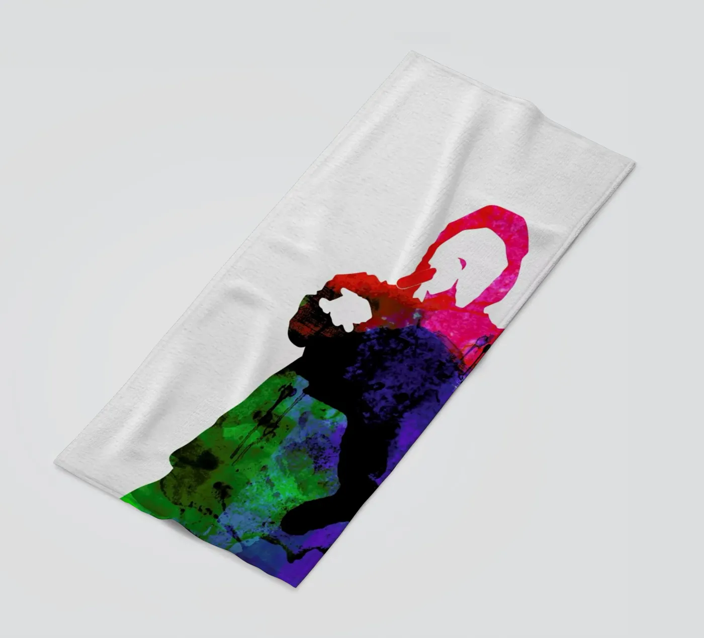 Eminem beach towel by Naxart