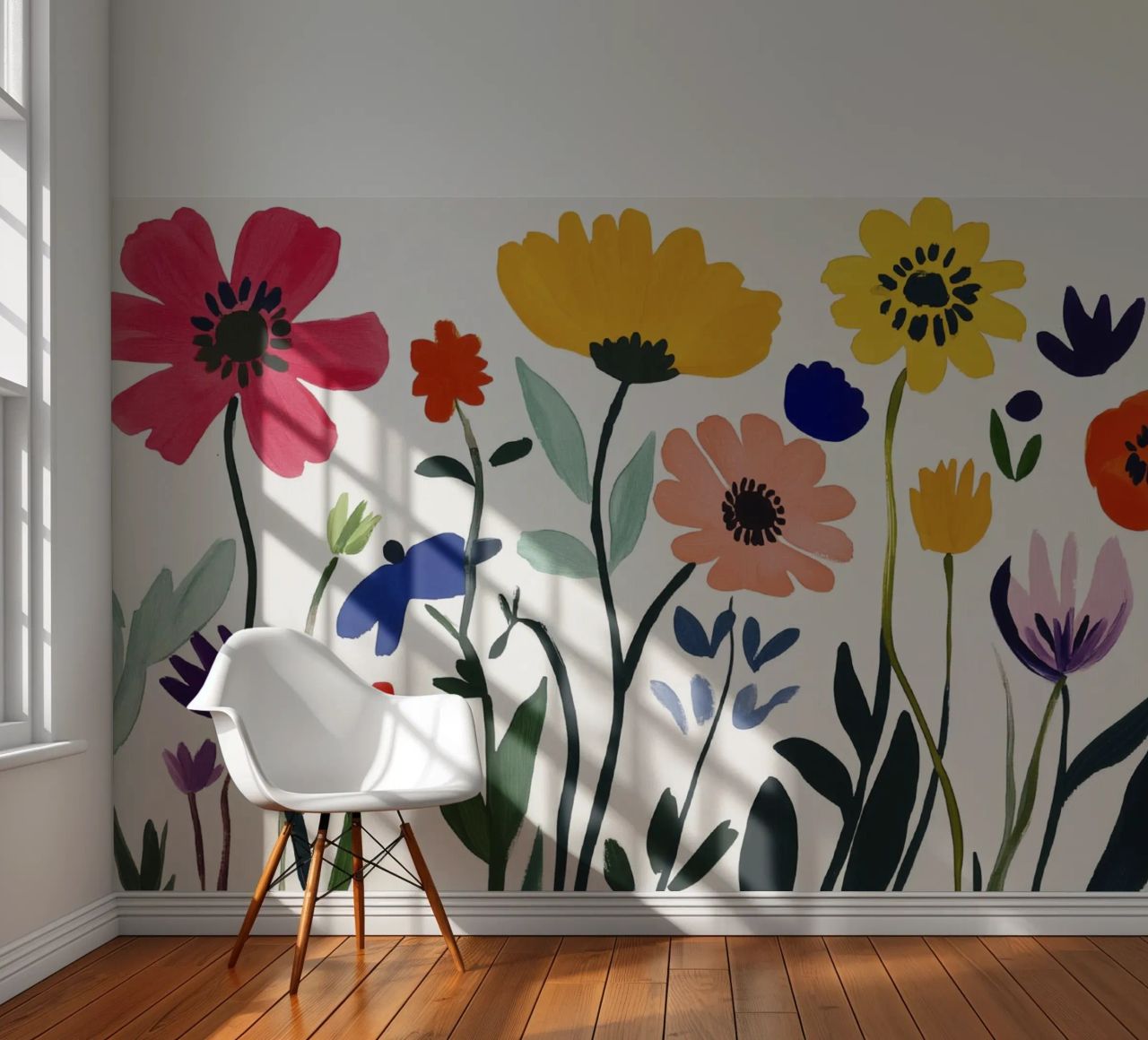 Cute Henri Matisse Flower Garden photo wallpaper by Modern Muse